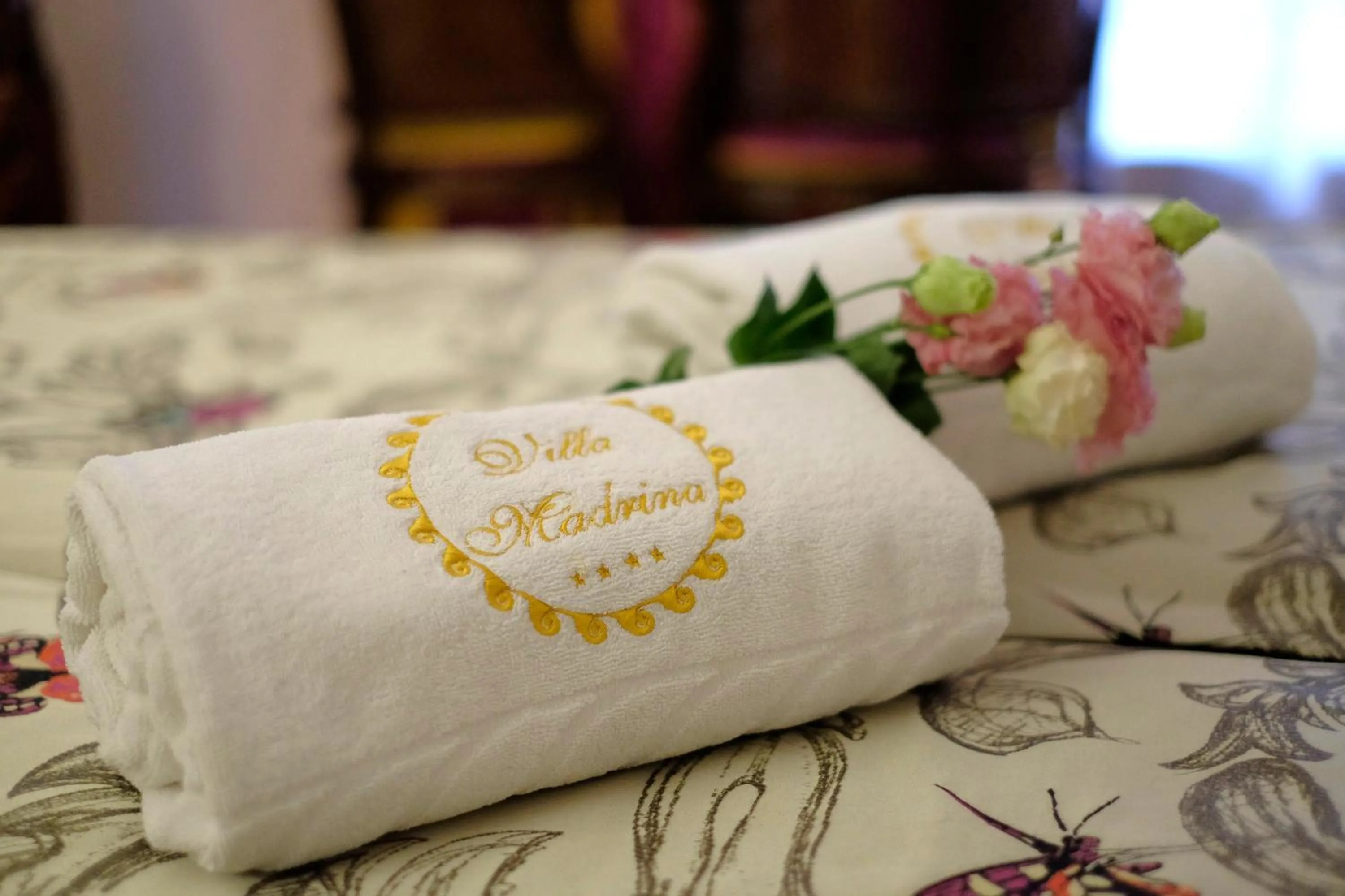 Bed in Villa Madrina Lovely and Dynamic Hotel