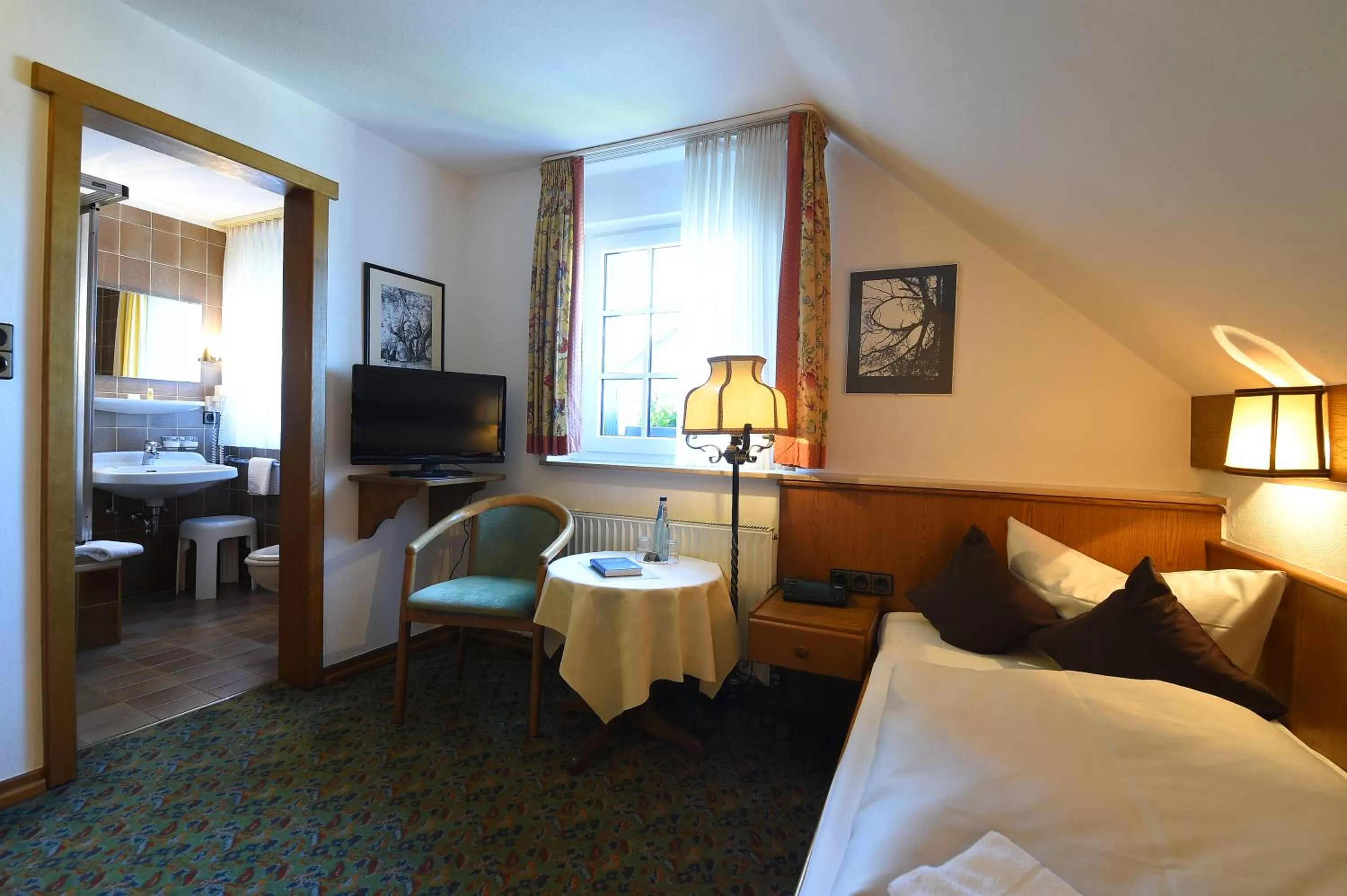 Bedroom, Bed in Landhotel Gasthof Willecke