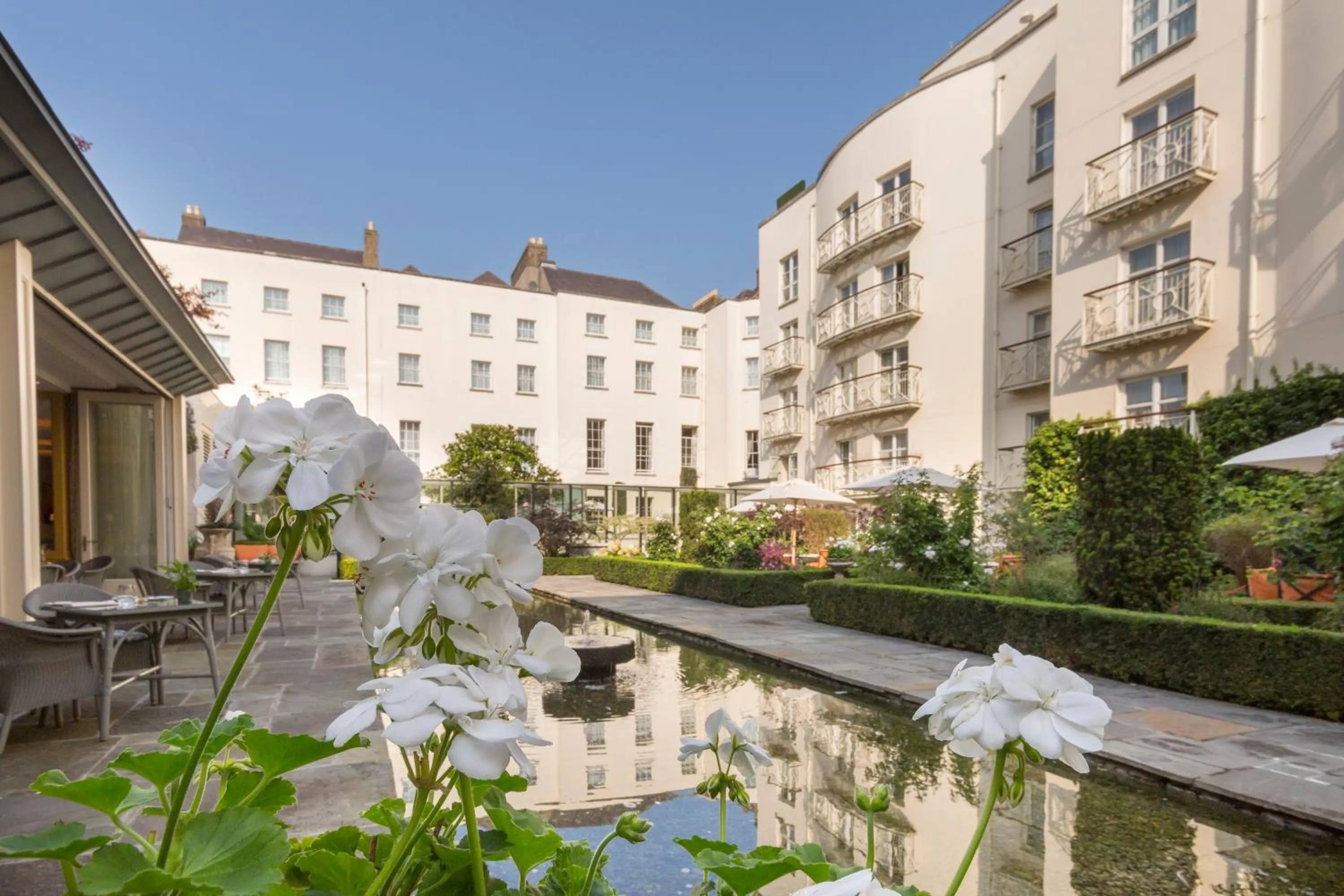 Patio in The Merrion Hotel