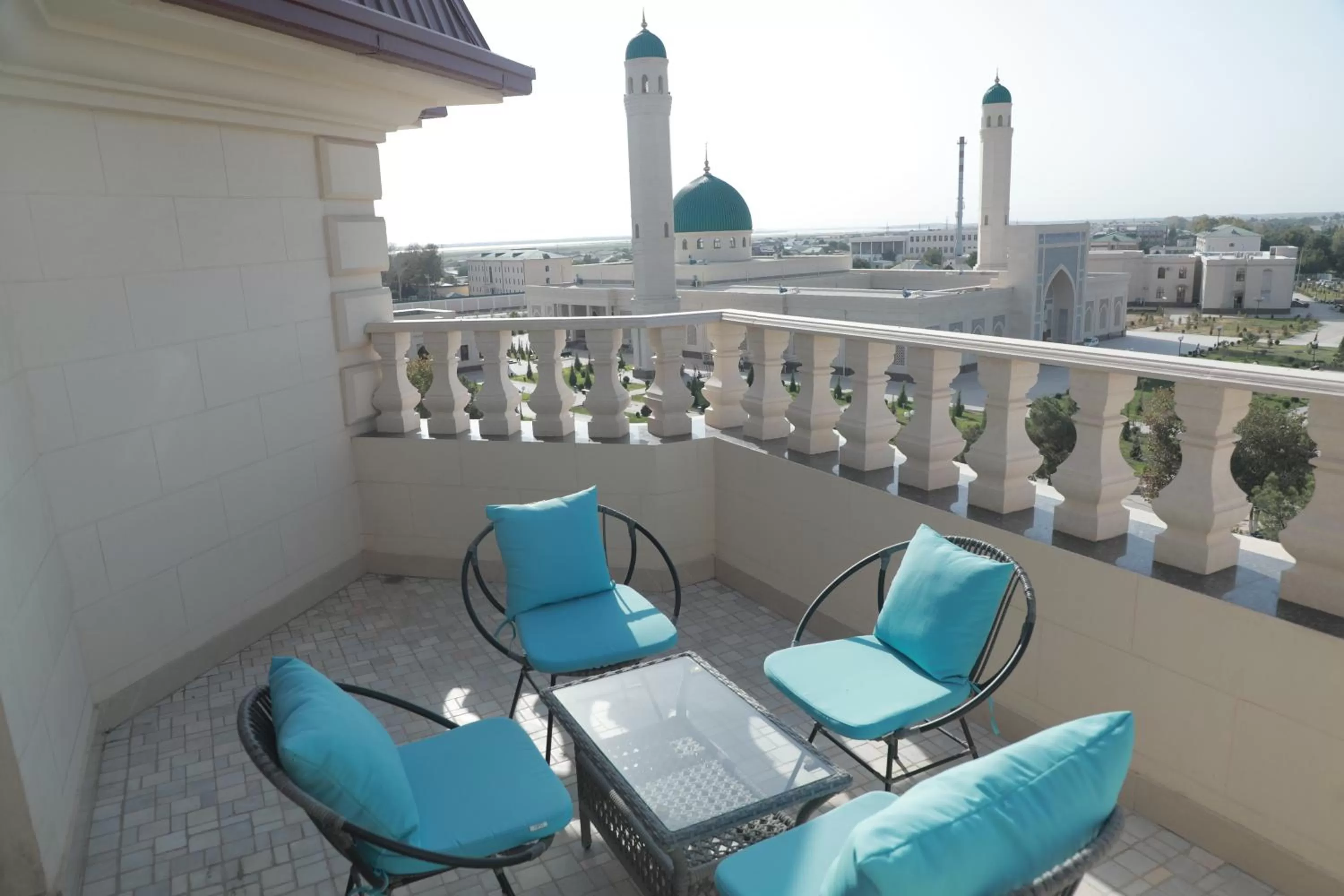 Balcony/Terrace in Termez Palace Hotel & Spa