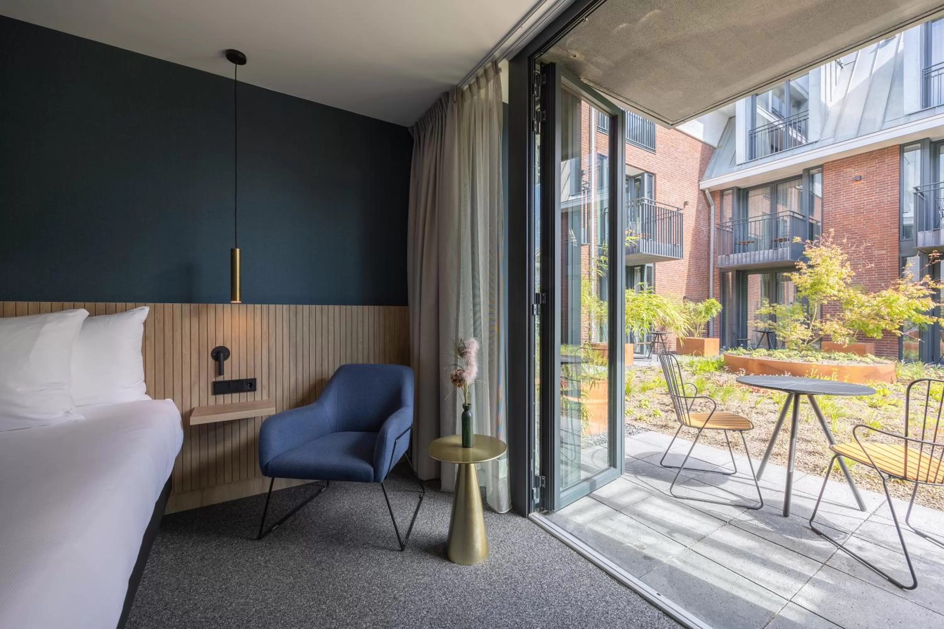 Balcony/Terrace in Van der Valk hotel Den Haag Wassenaar