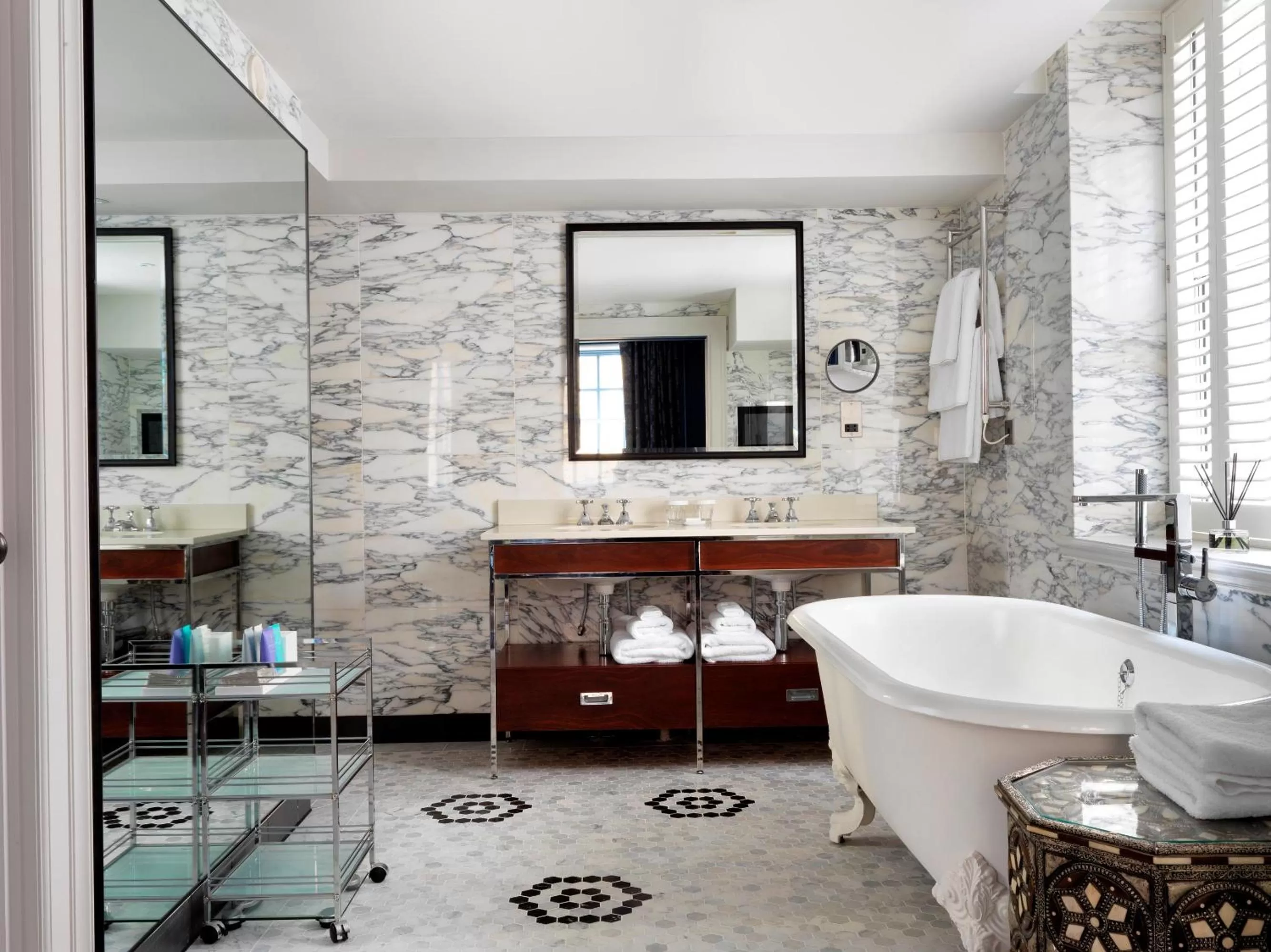Bathroom in The Bloomsbury Hotel