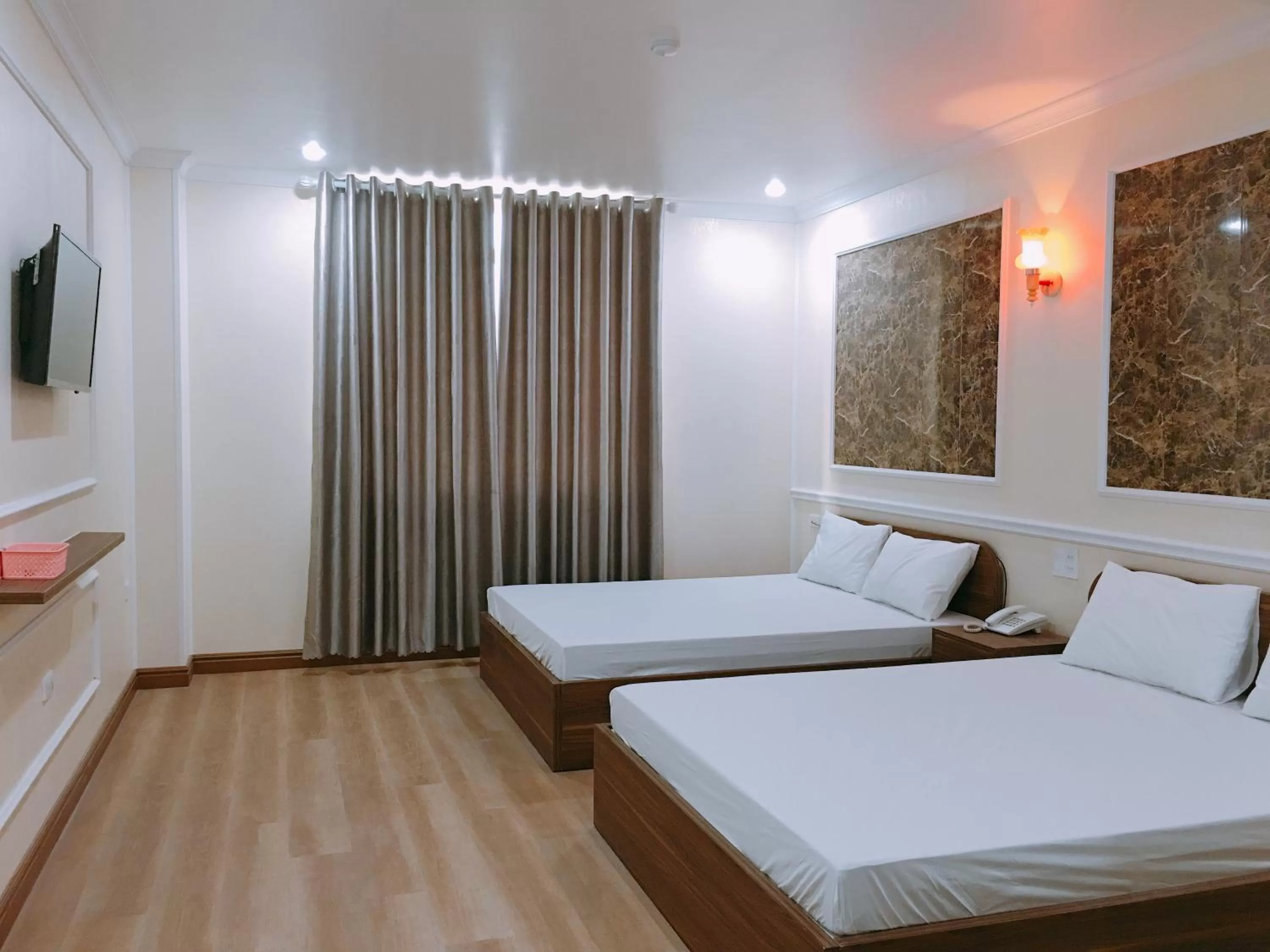 Bed in Đình Vũ 3 Motel