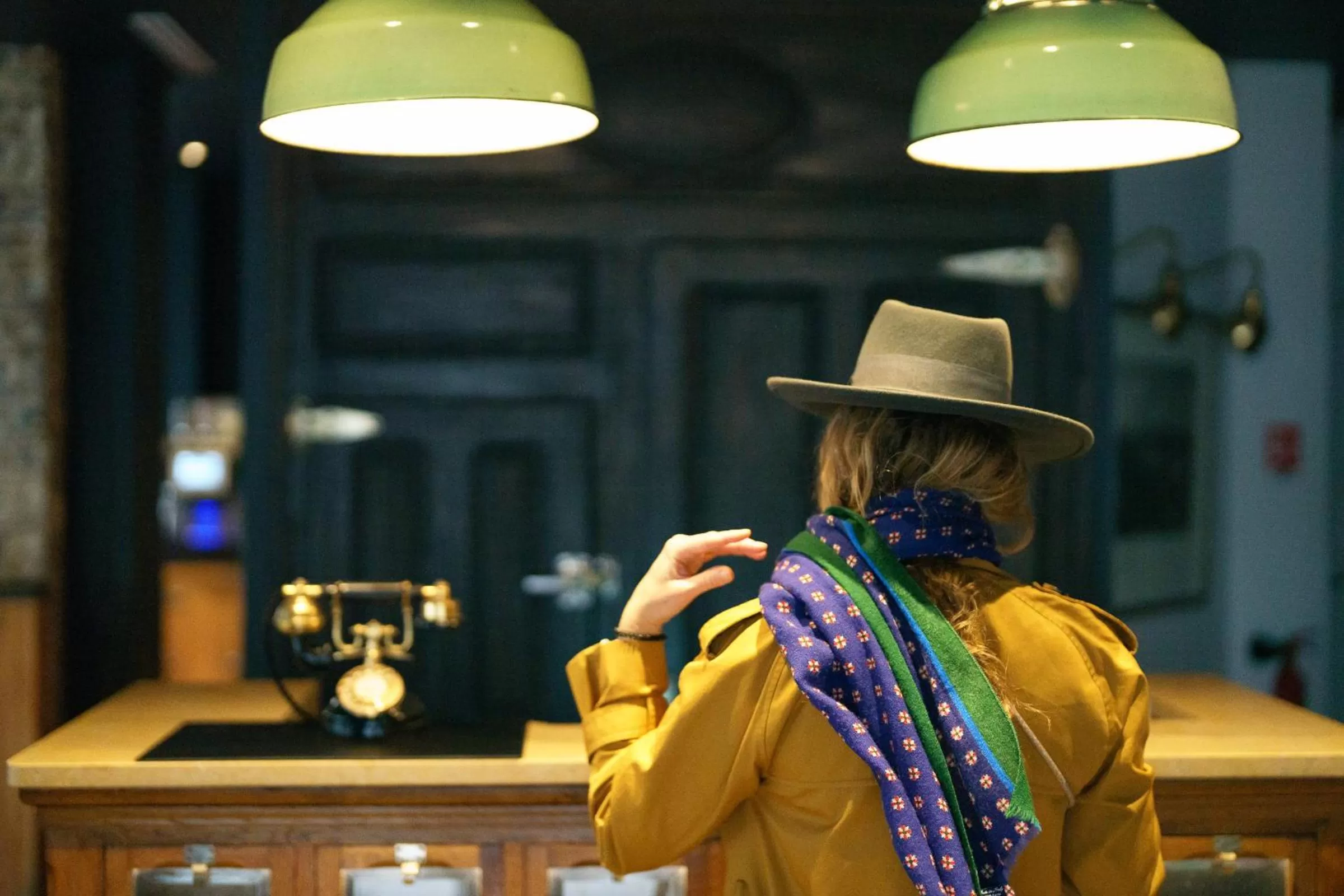 Lobby or reception in Hôtel Clarisse