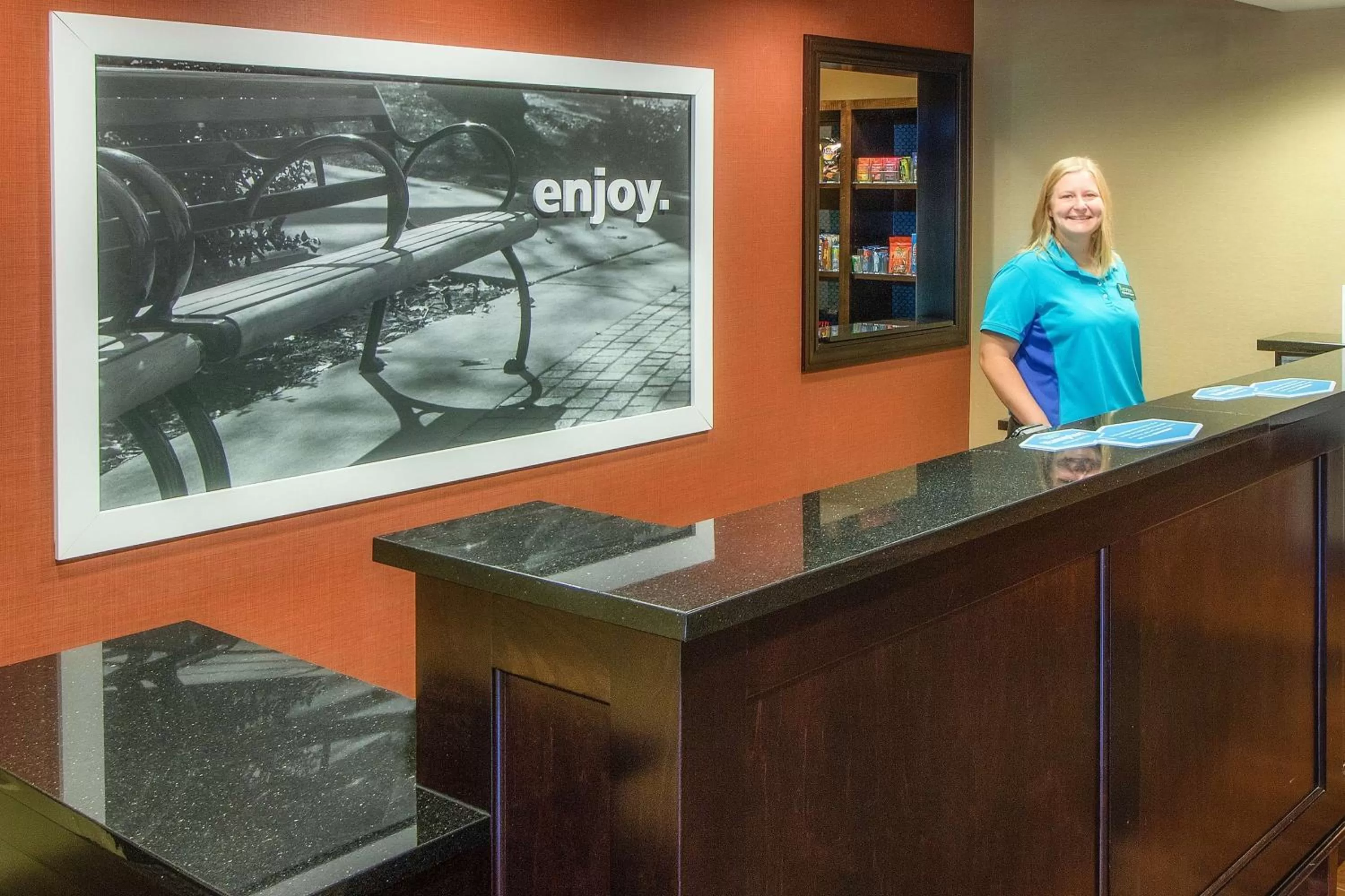 Lobby or reception in Hampton Inn Oxford/Miami University Area