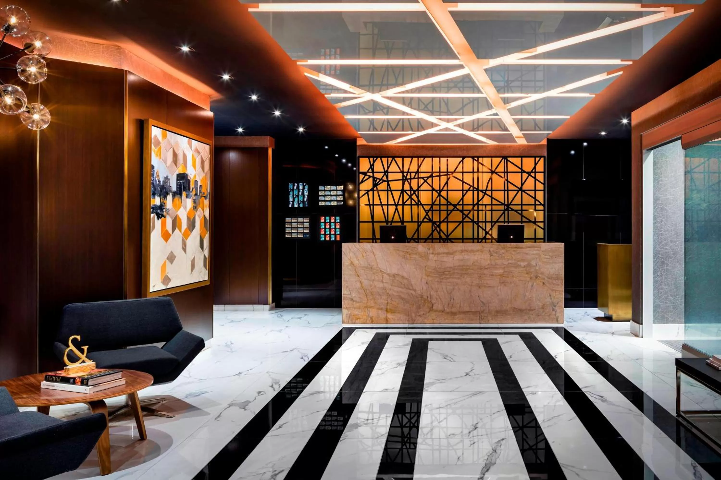 Lobby or reception in SENS Høtel