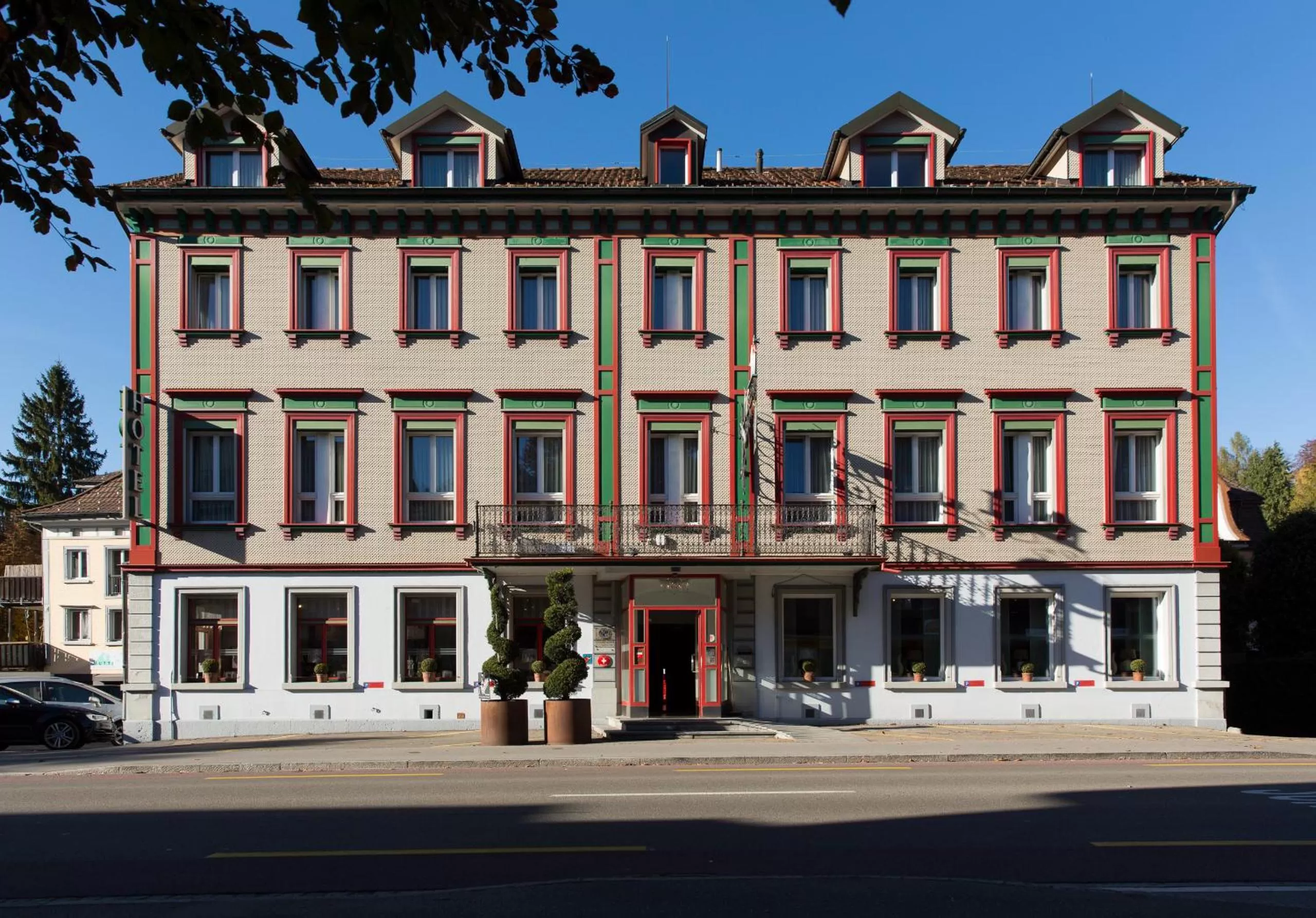 Facade/entrance in Hotel Landhaus Säntis Herisau