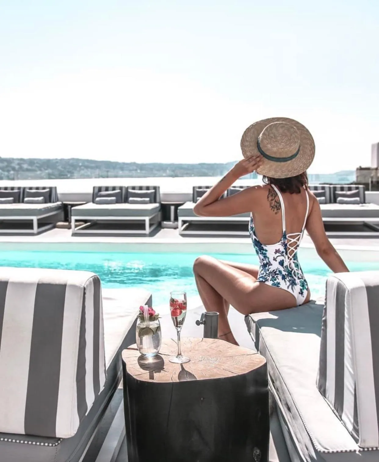 City view in Mykonos Princess Hotel