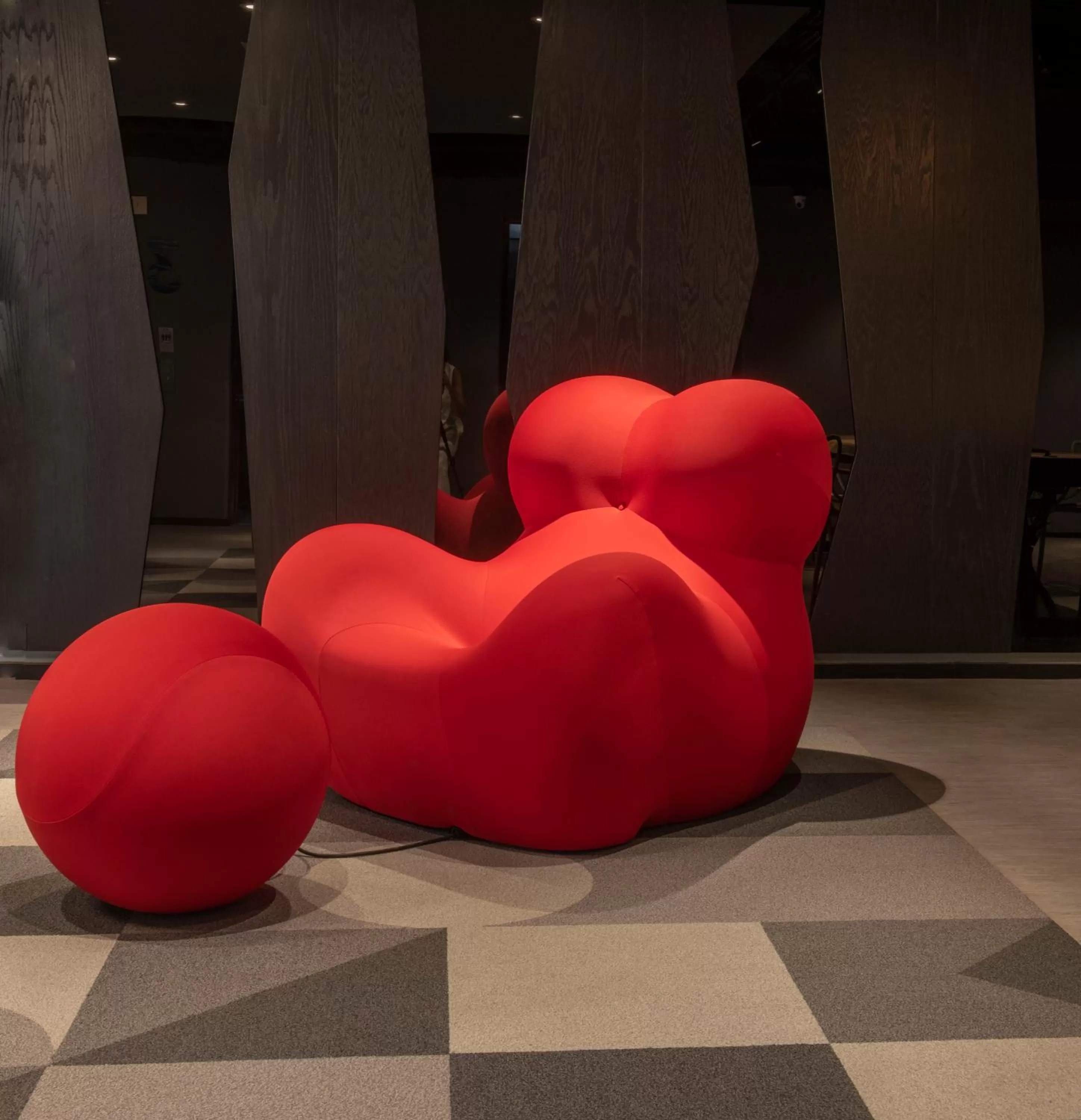 Decorative detail in Hotel Nodo - El hotel que respira