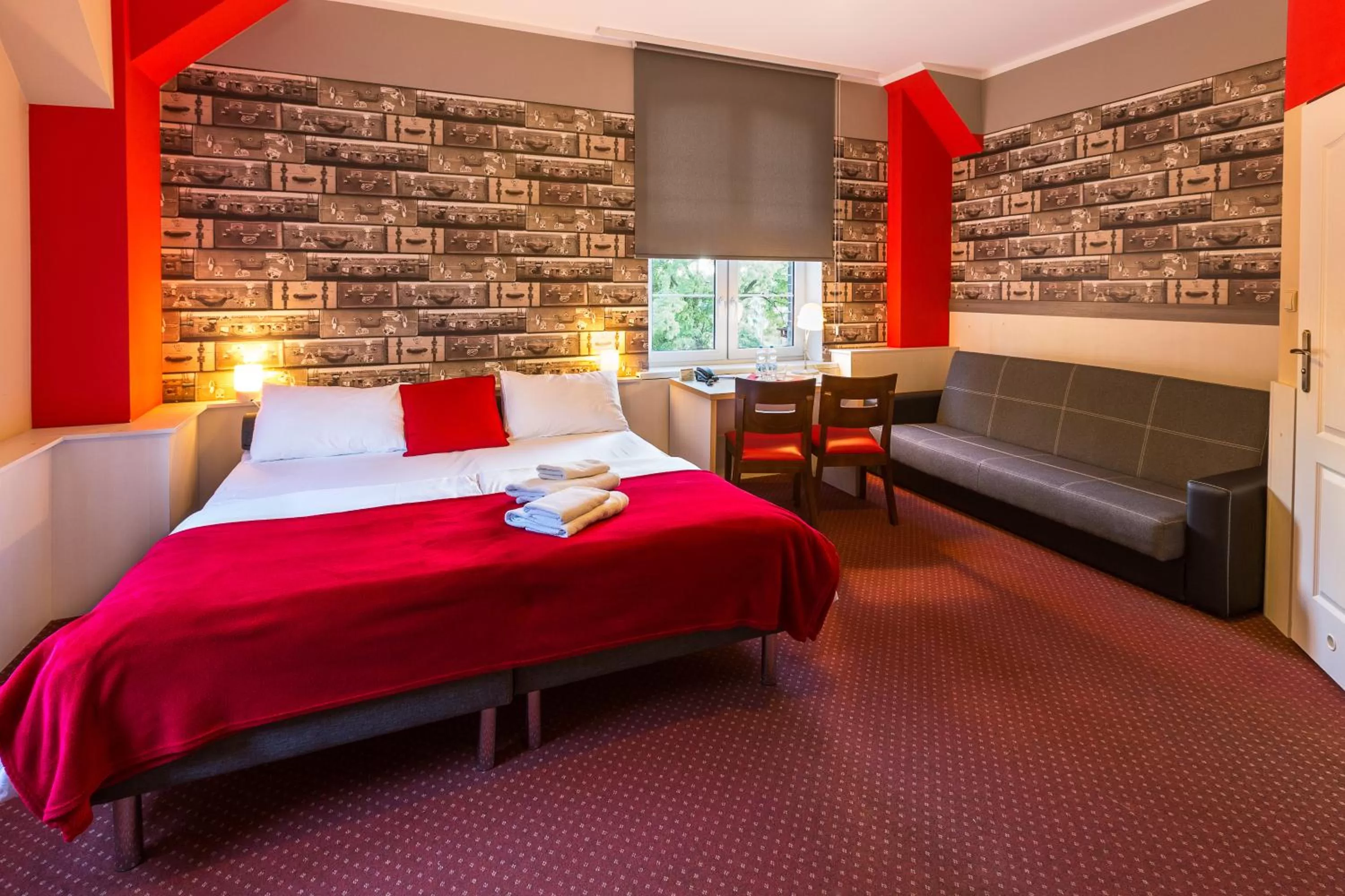 Bed in Hotel Przystanek Torun