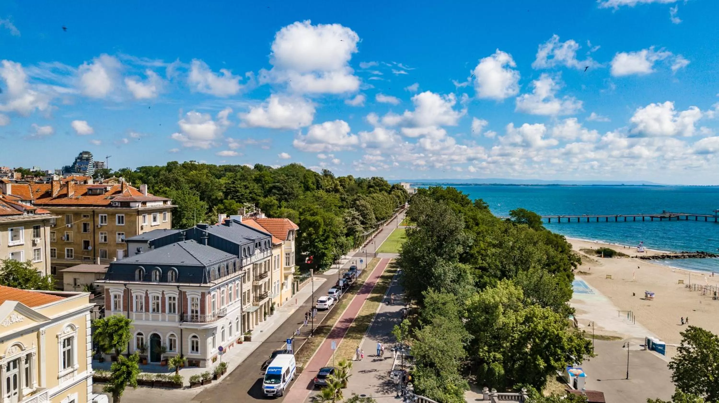 Bird's eye view in Hotel Residence Promenade