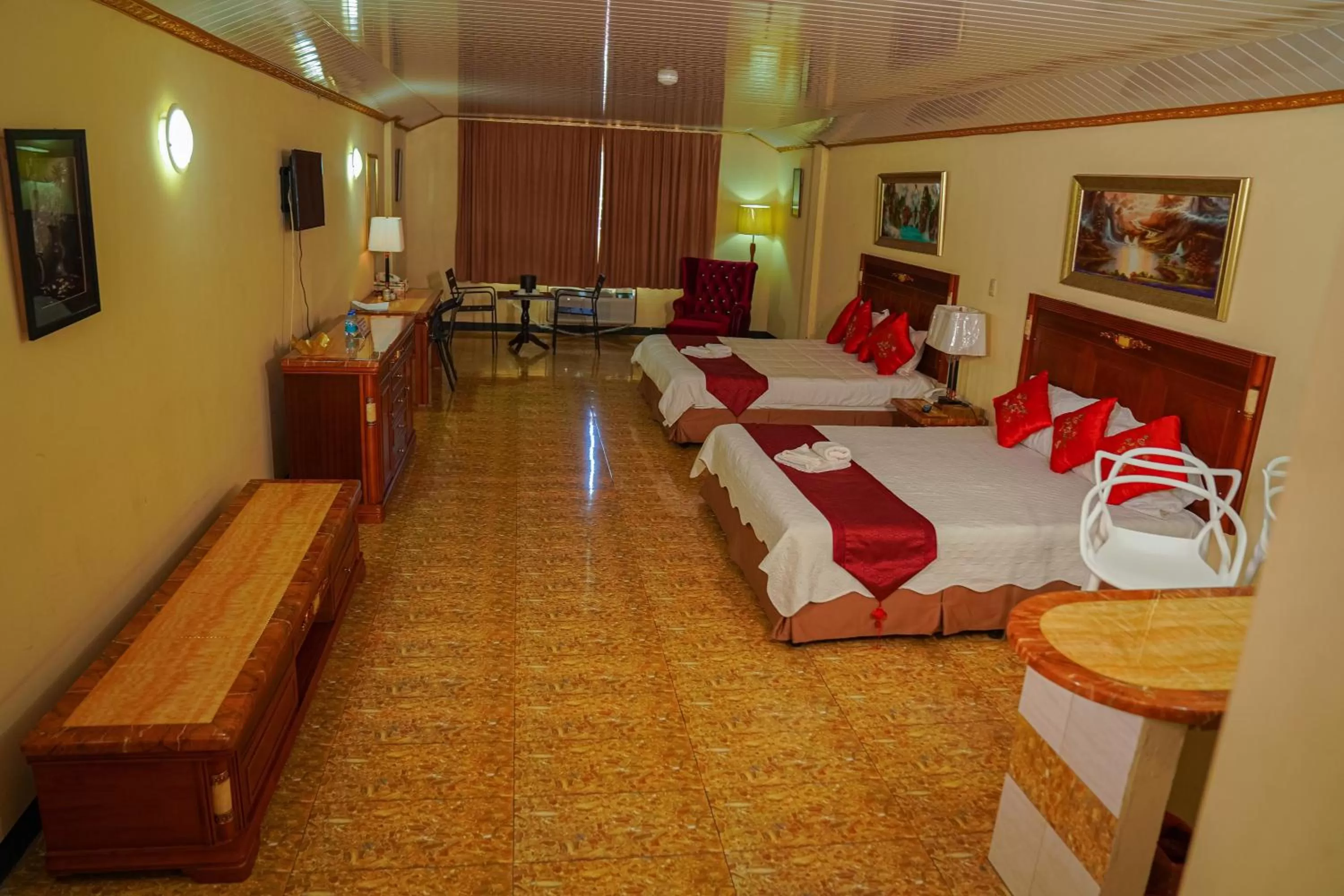 Bed in Metro Hotel Couva