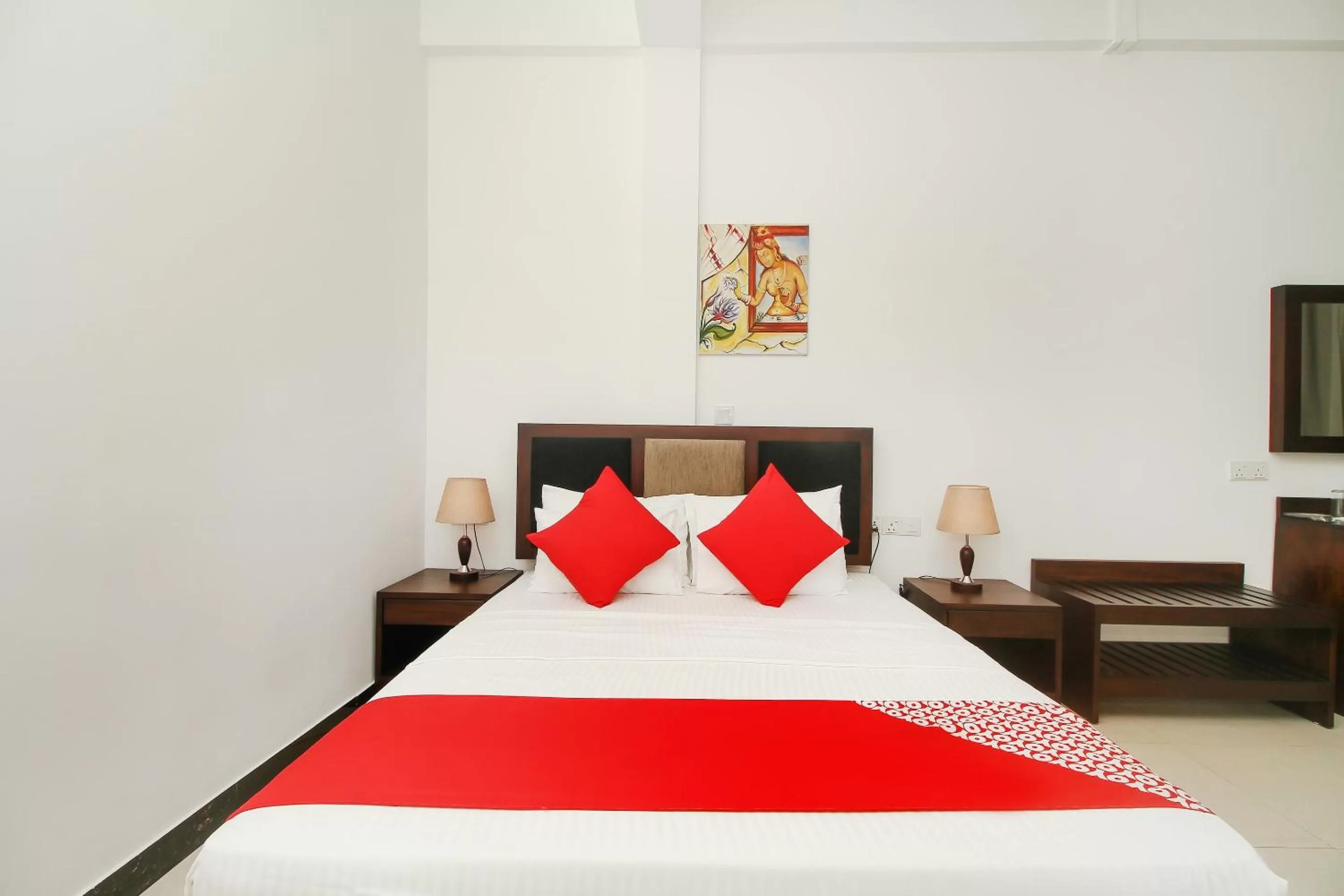 Bedroom, Bed in Hotel 198 Negombo