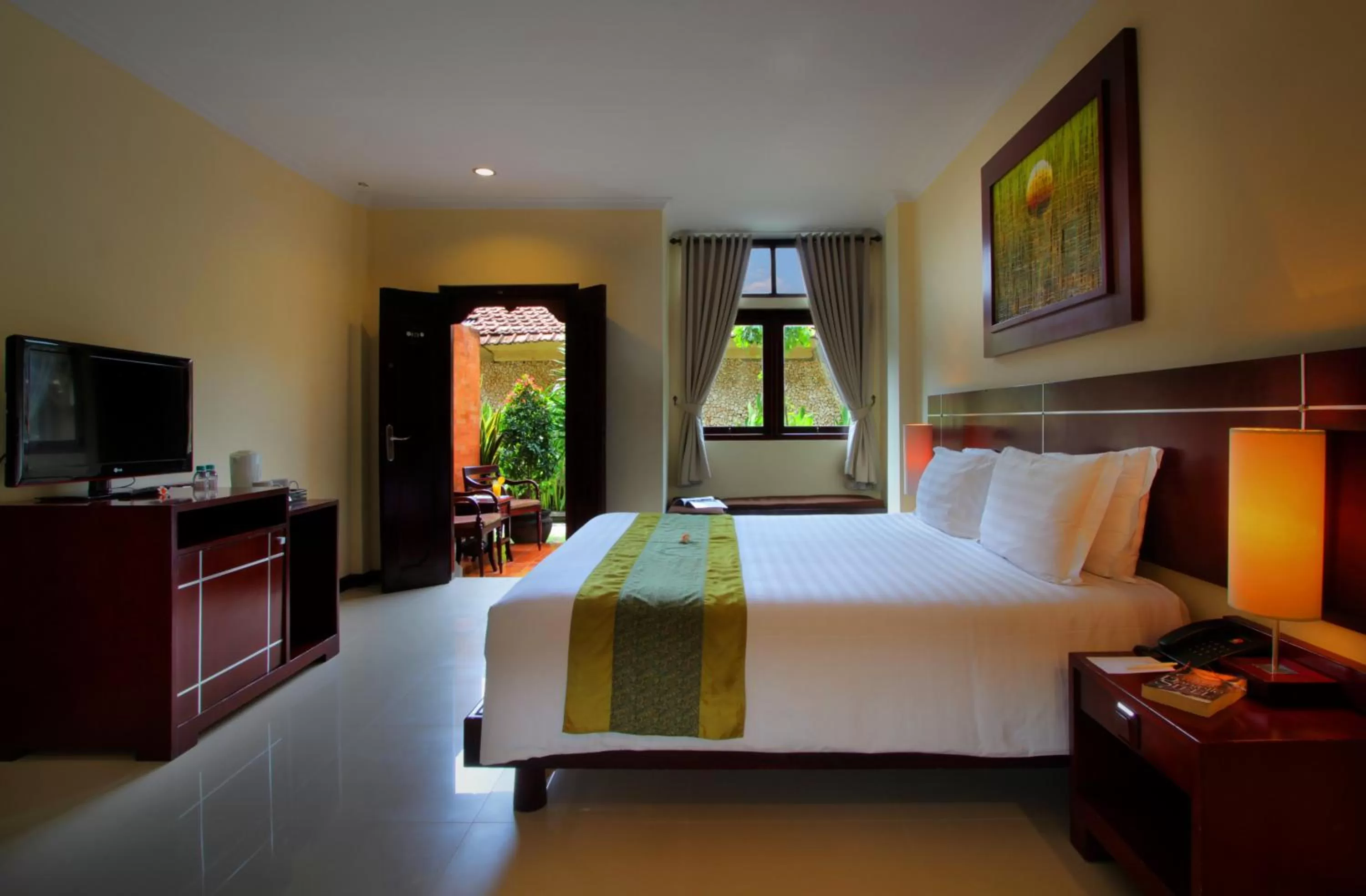 Bedroom, Bed in Adi Dharma Hotel Legian