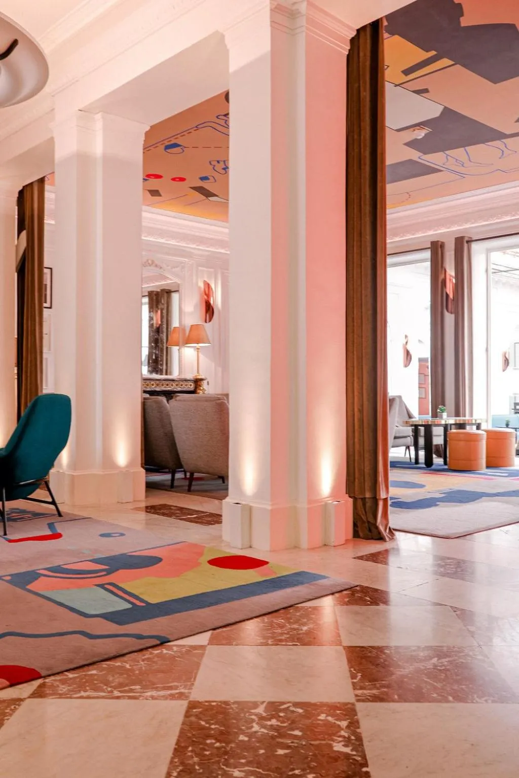 Living room in Hôtel Vernet Champs Elysées Paris