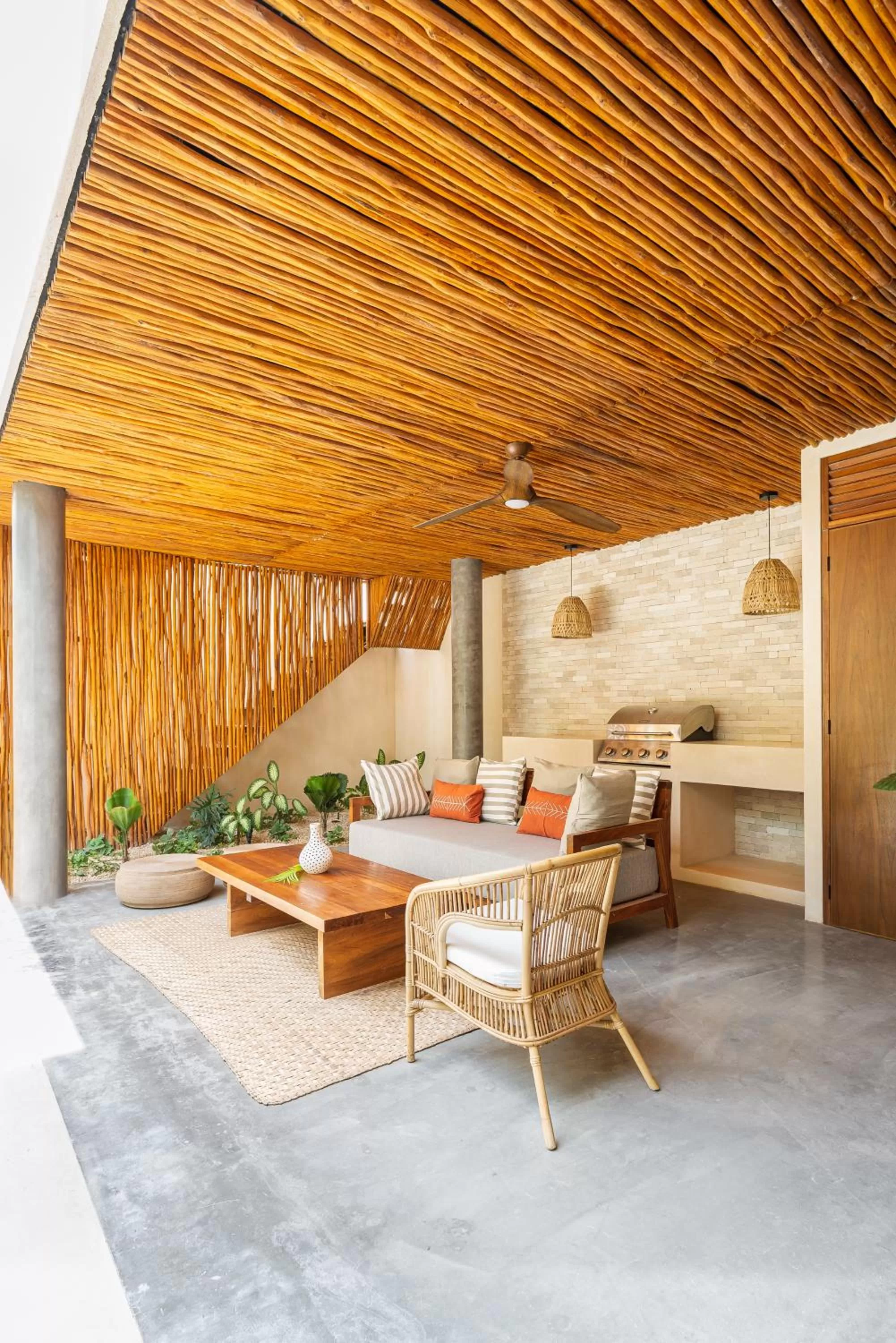 Patio in Atman Residences Tulum