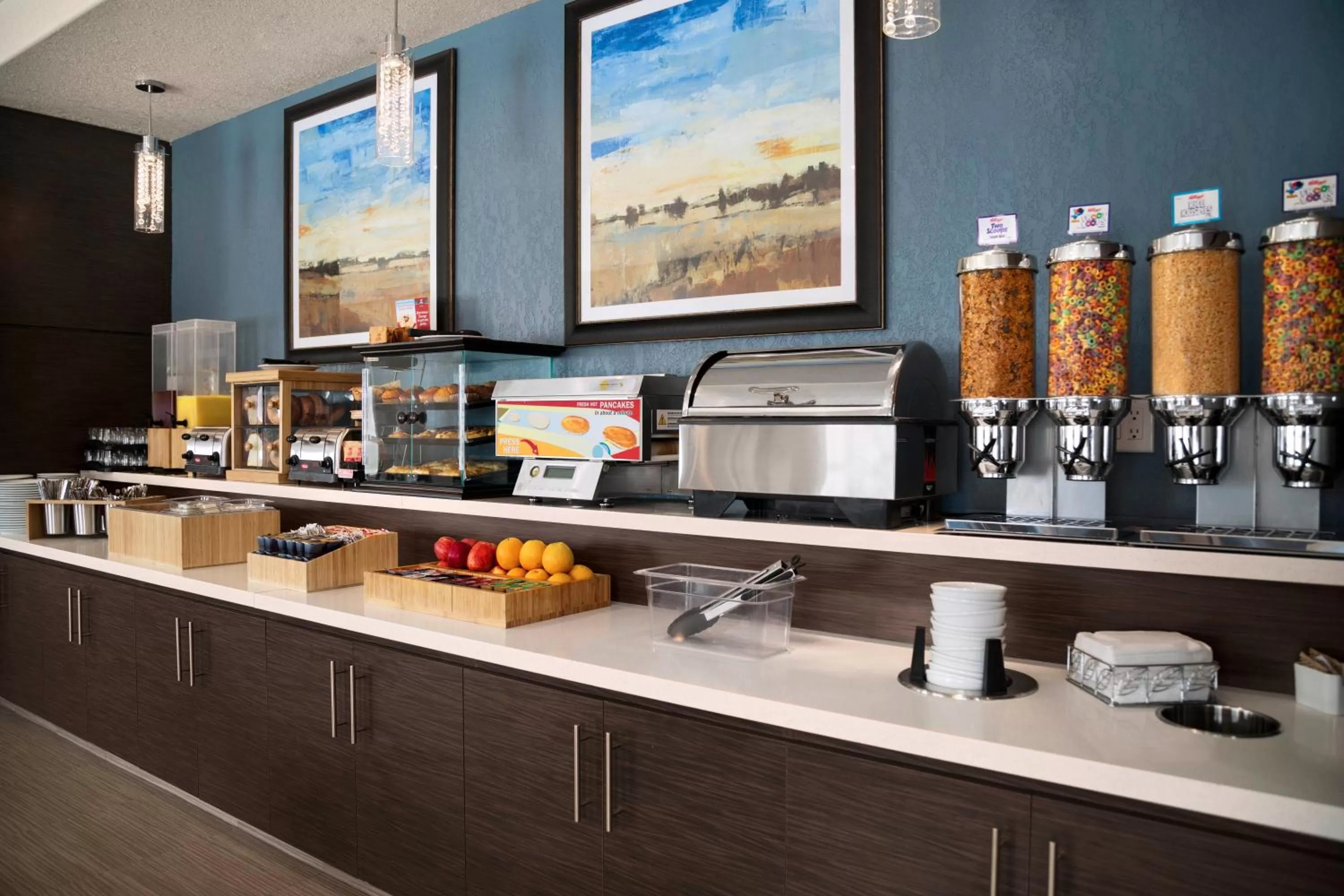 Buffet breakfast in Days Inn & Suites by Wyndham Yorkton