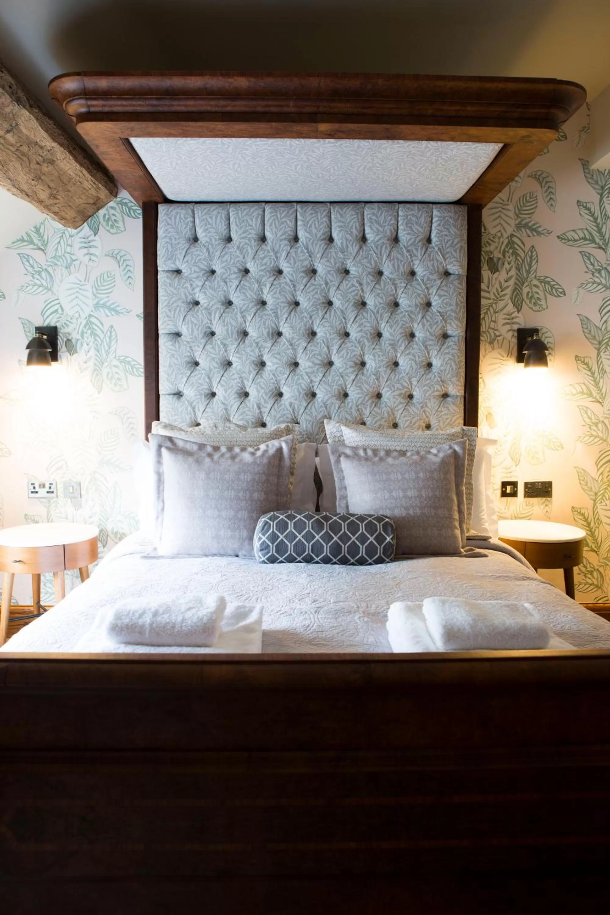 Bed in The Legh Arms Prestbury