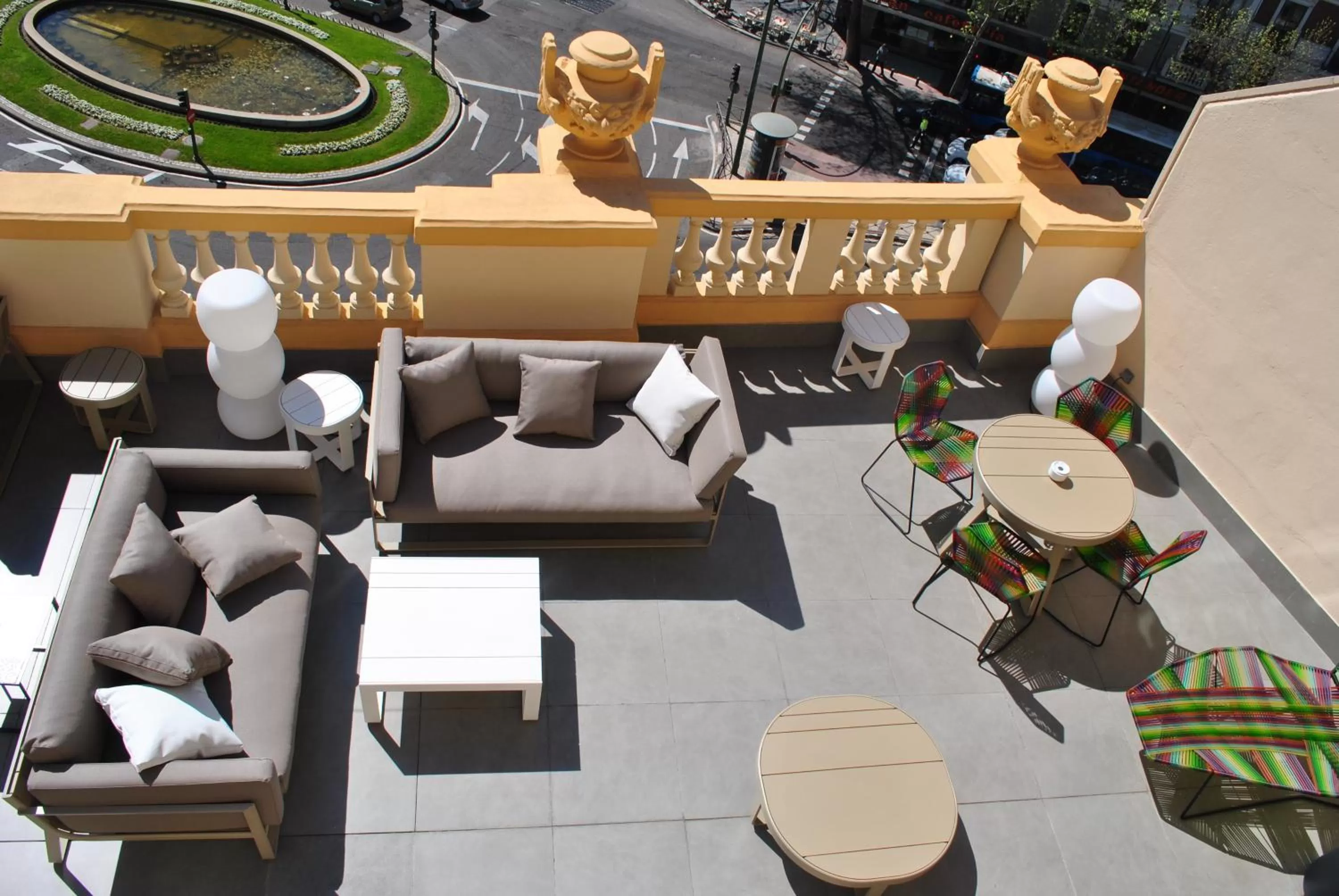 Balcony/Terrace in Hotel Sardinero Madrid