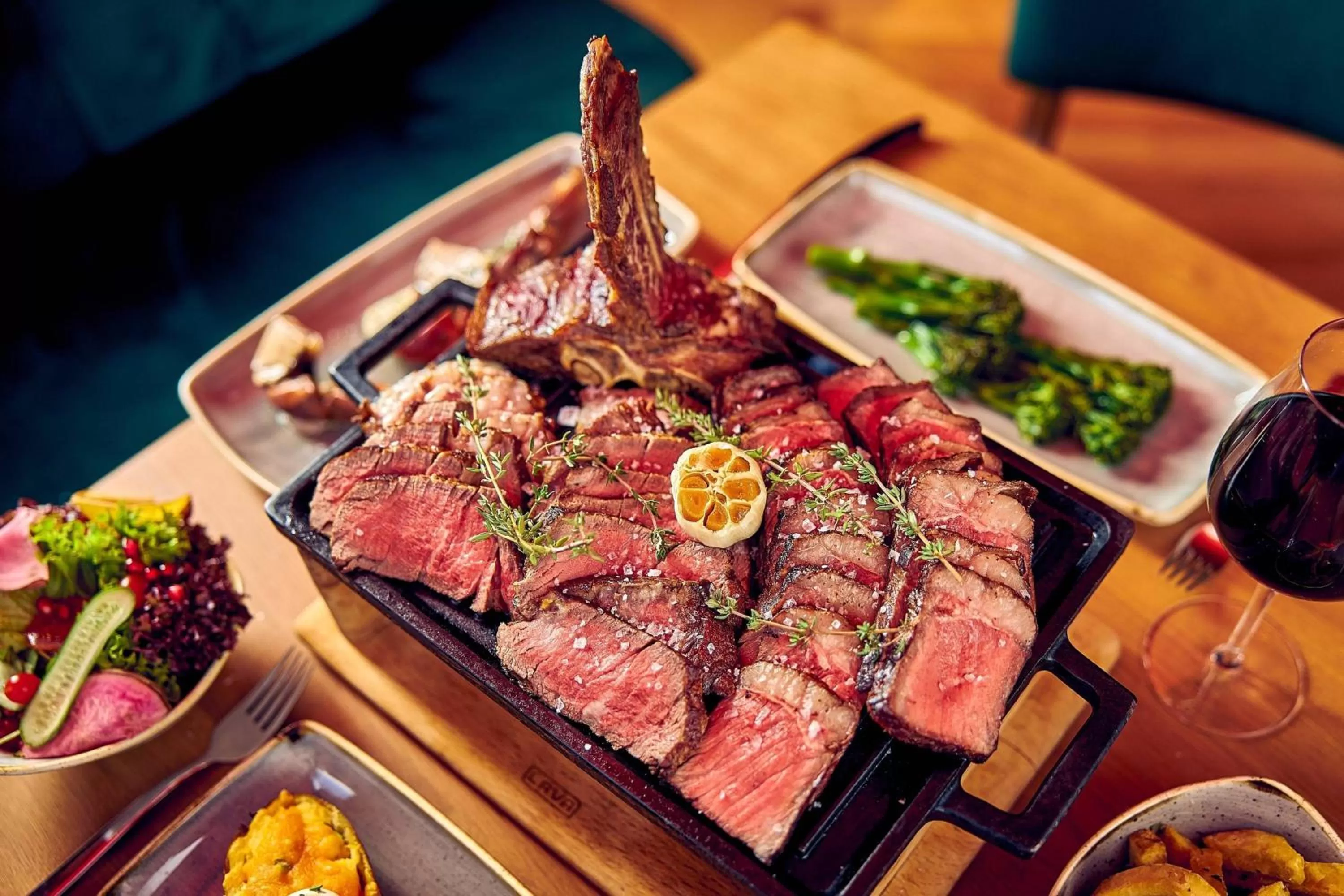 Restaurant/places to eat in Amsterdam Marriott Hotel