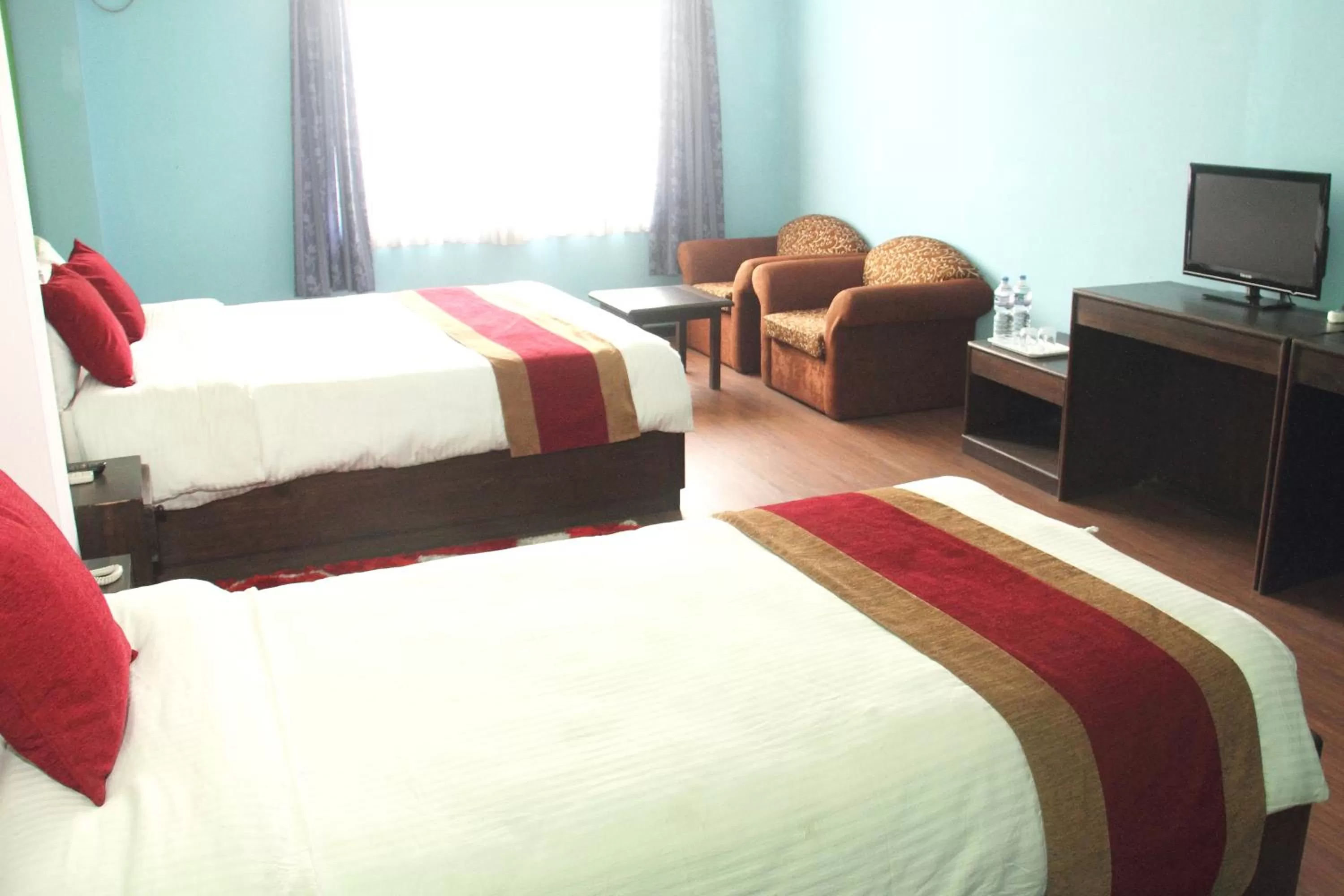 Bed in Hotel Family Home