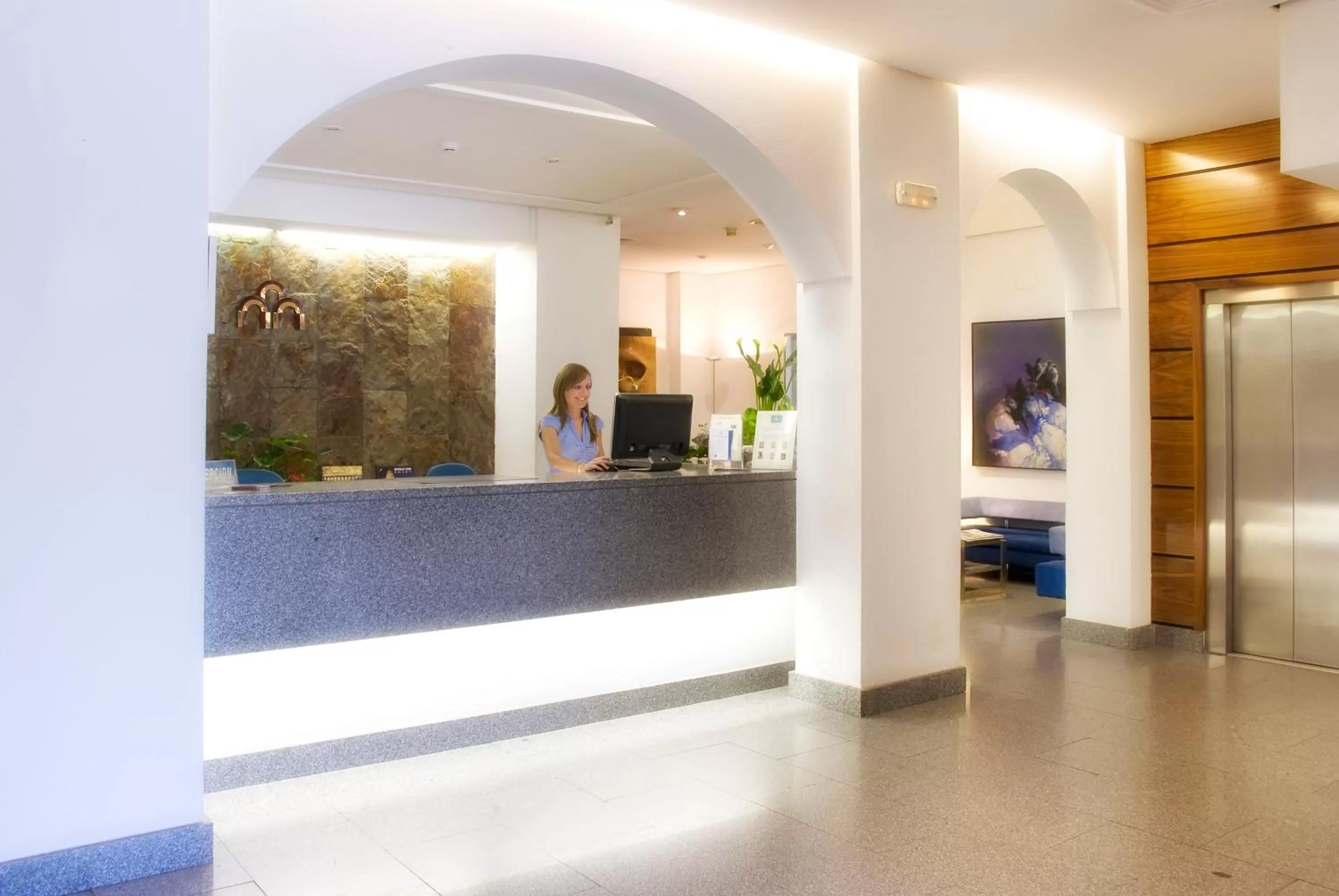 Lobby or reception in Los Arcos