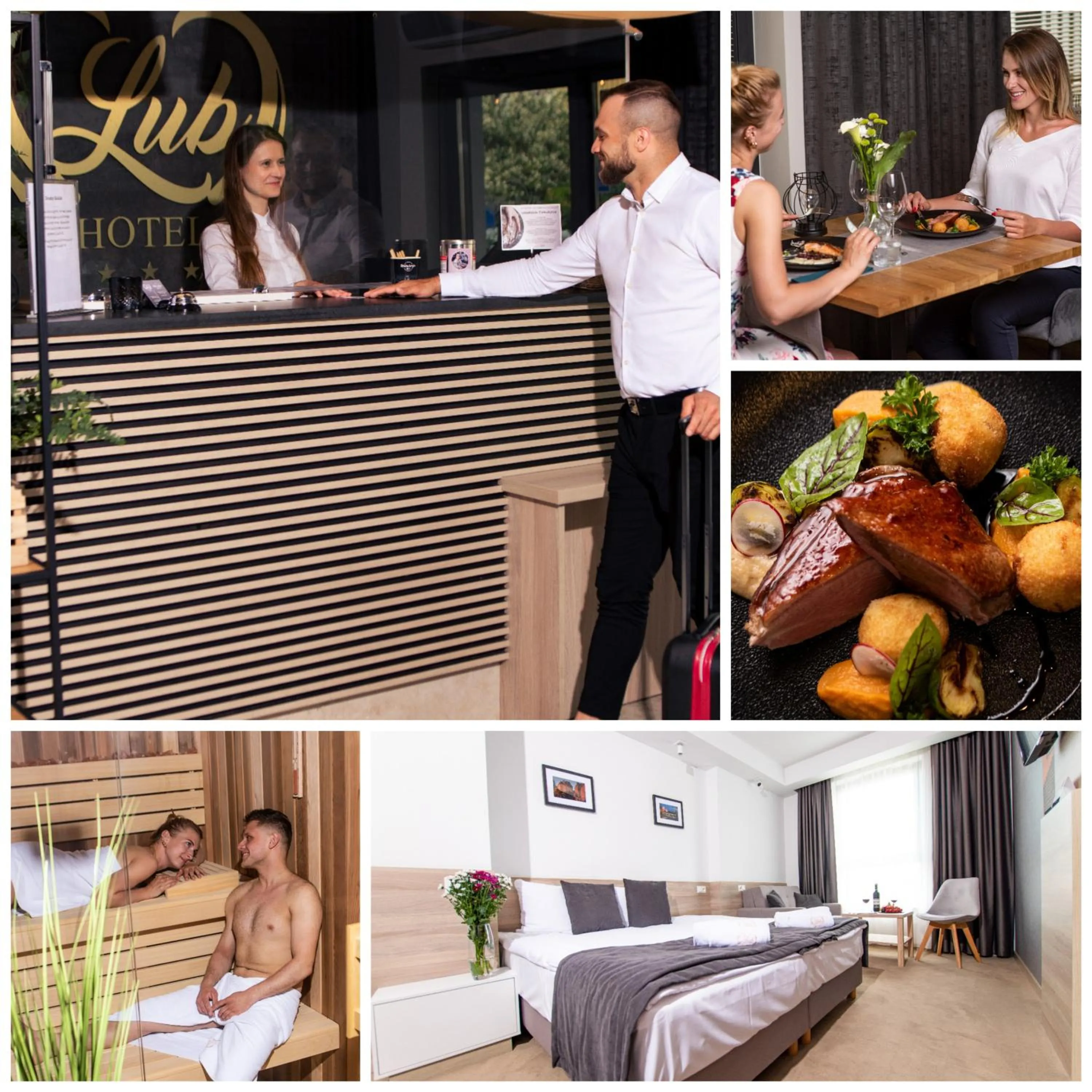 Restaurant/places to eat in Lubhotel