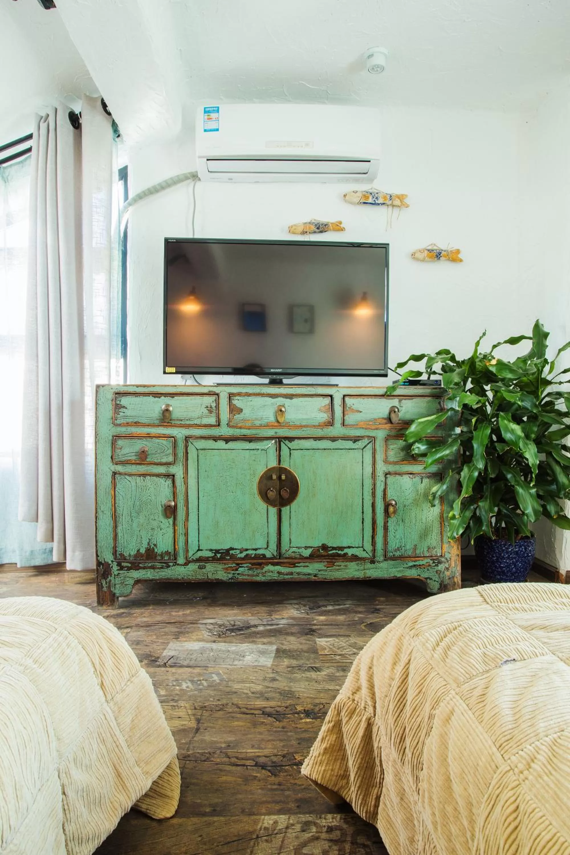 Decorative detail, TV/Entertainment Center in Hidden Hotel