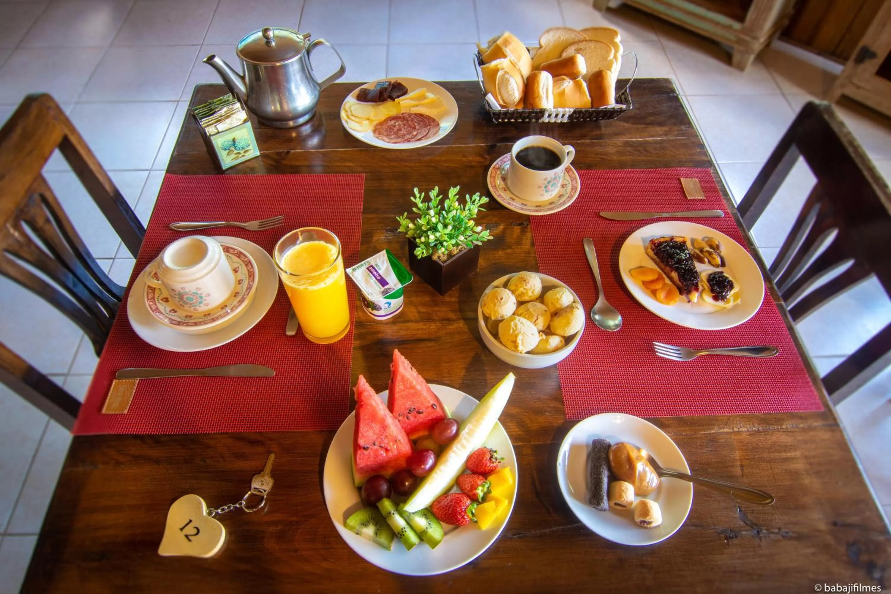 Continental breakfast, Breakfast in Pousada Serra Villena