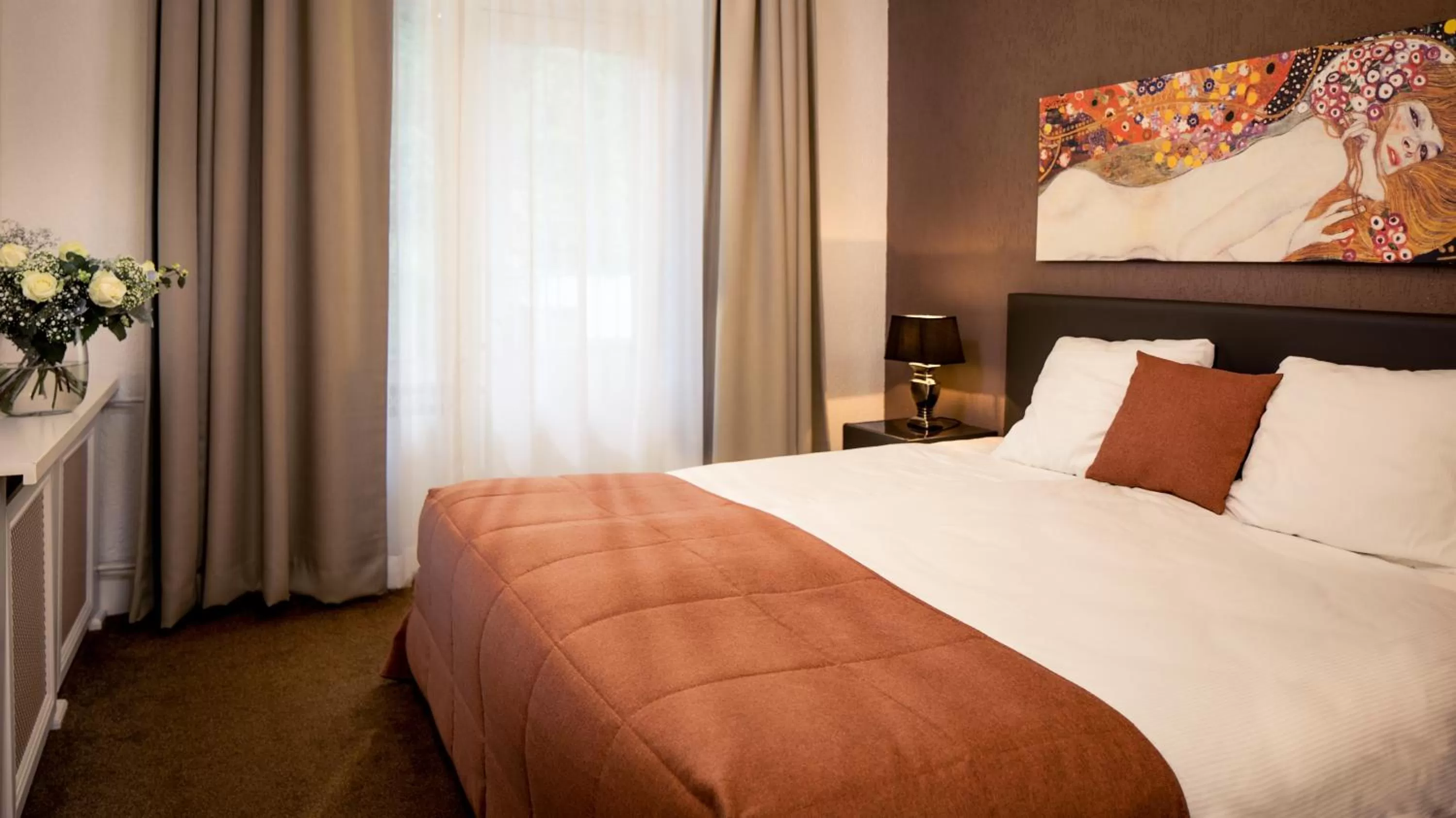 Bedroom, Bed in Appartementen Valkenburg