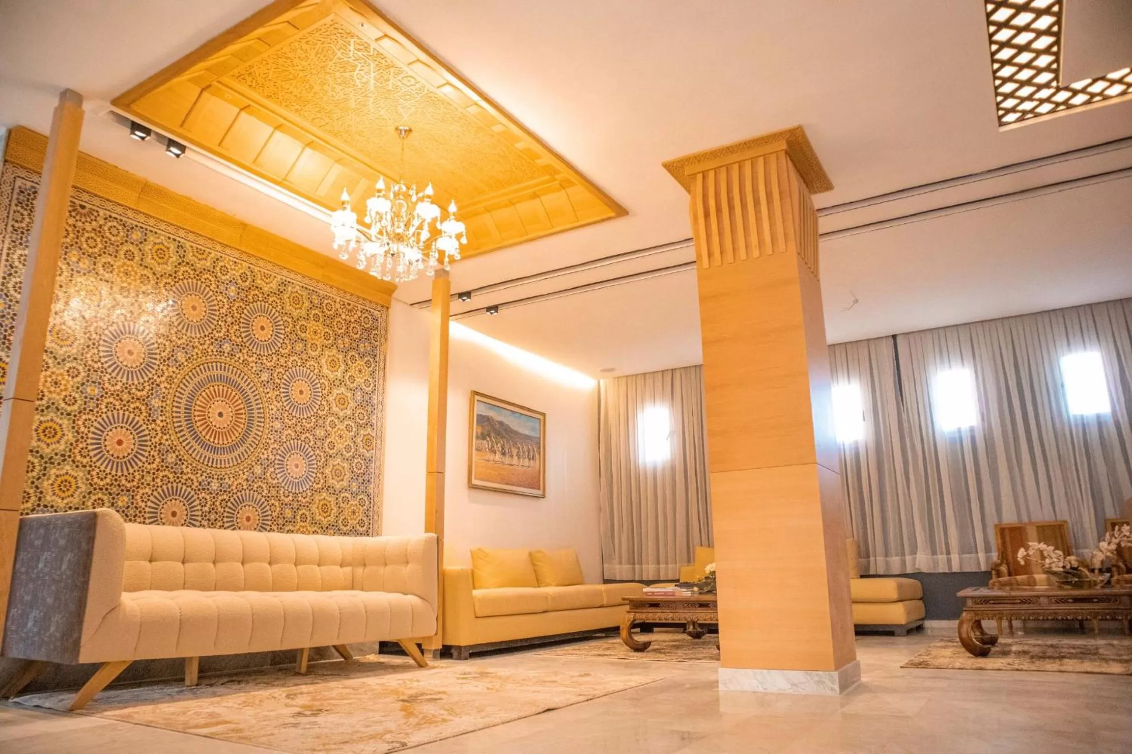 Lobby or reception in Sahara Line Hotel