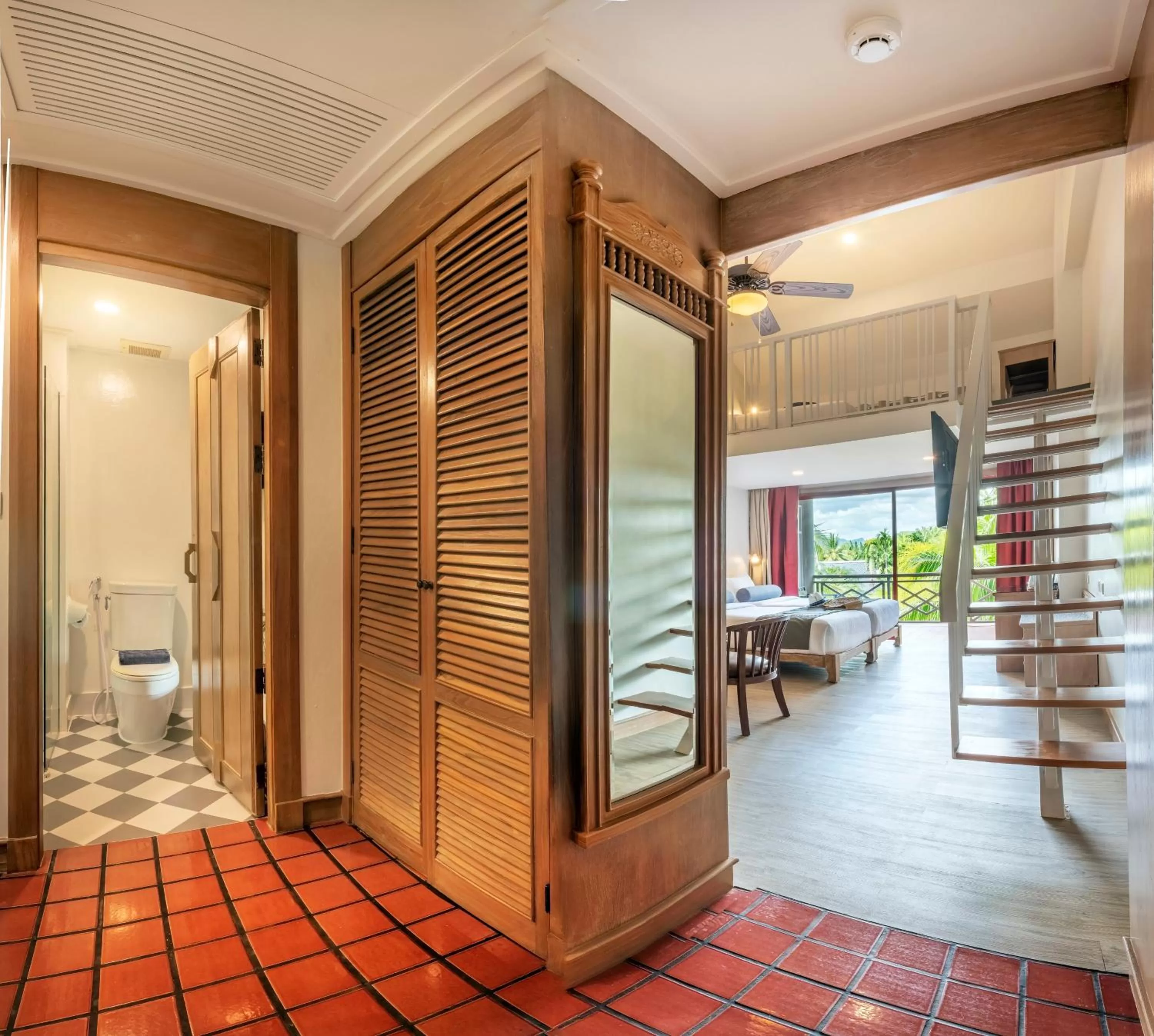 Toilet in Chada Thai Village