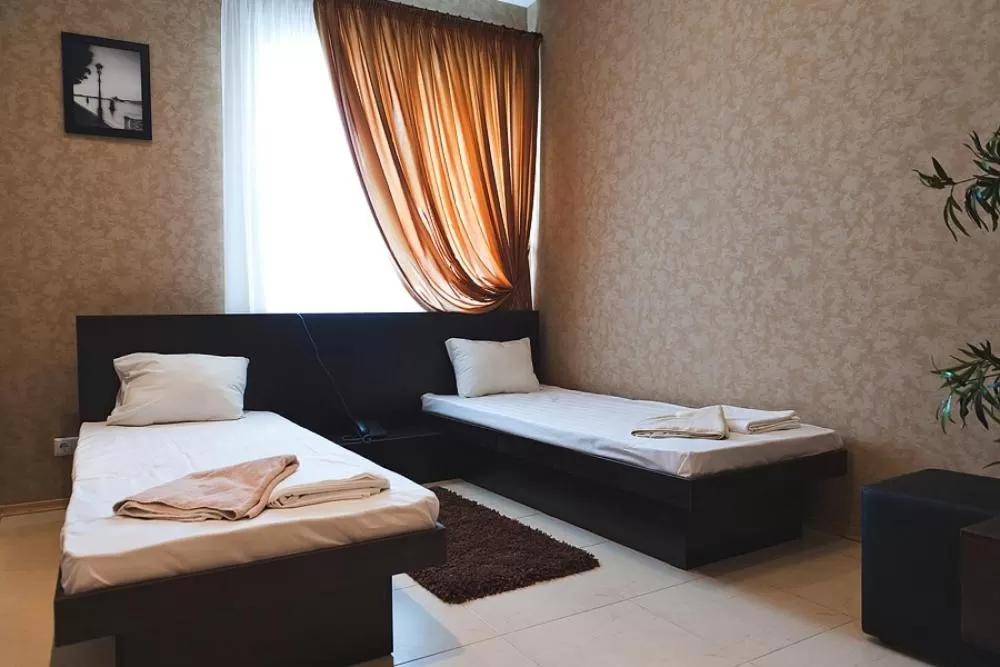 Bed in Hotel 8th Mile