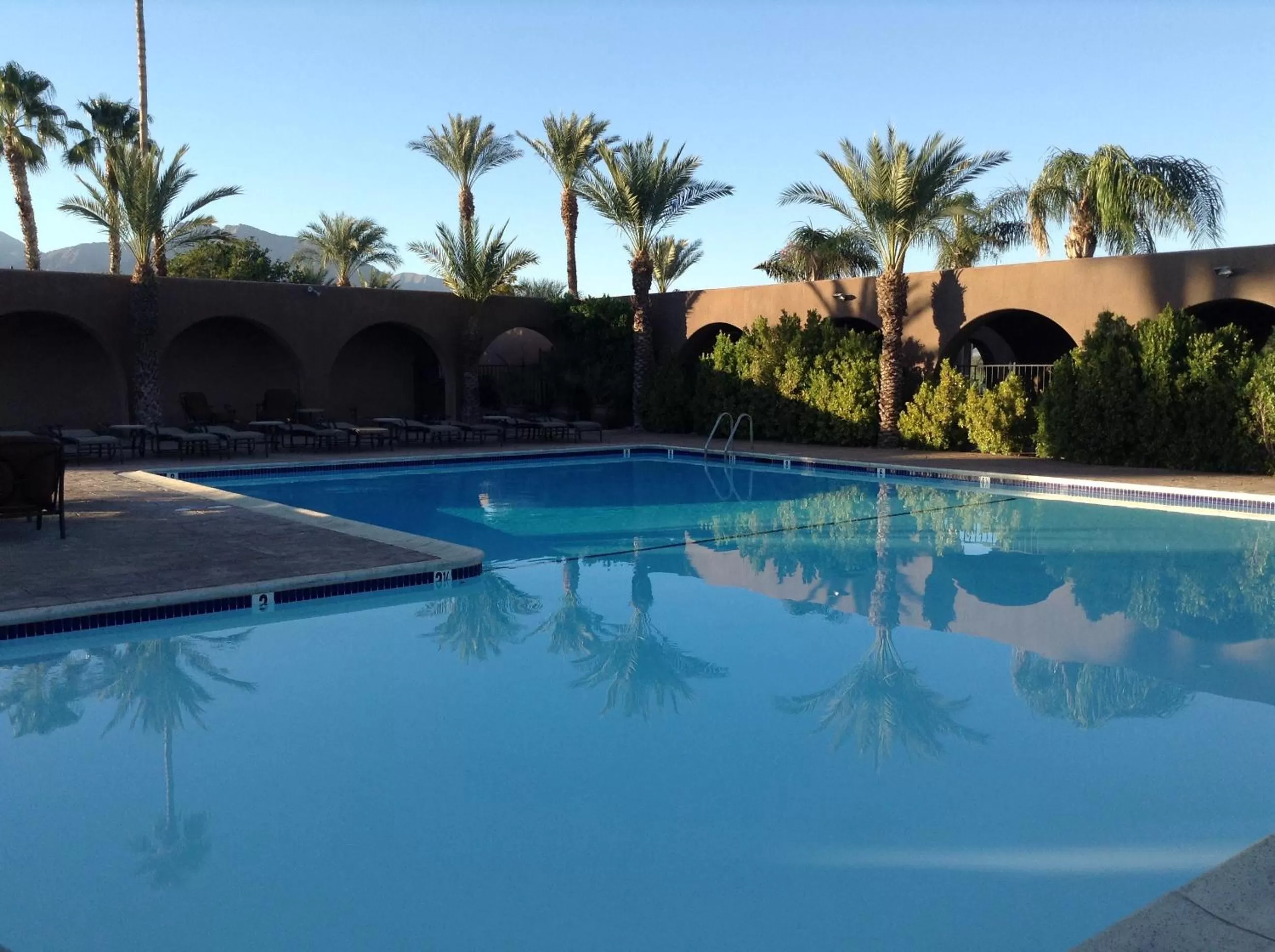 Swimming pool in Borrego Springs Resort