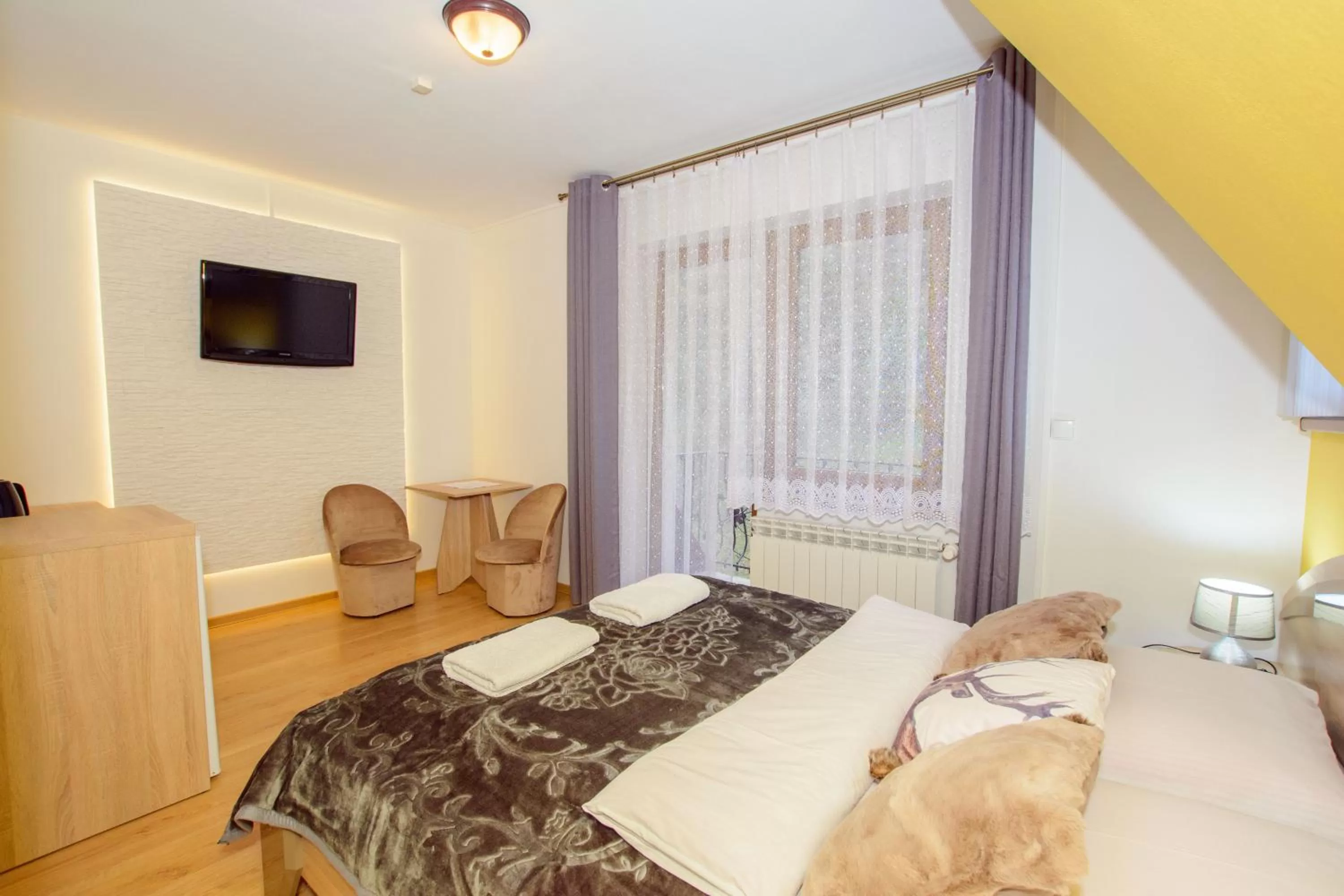 Bed in Leśny Dworek Biały Dunajec