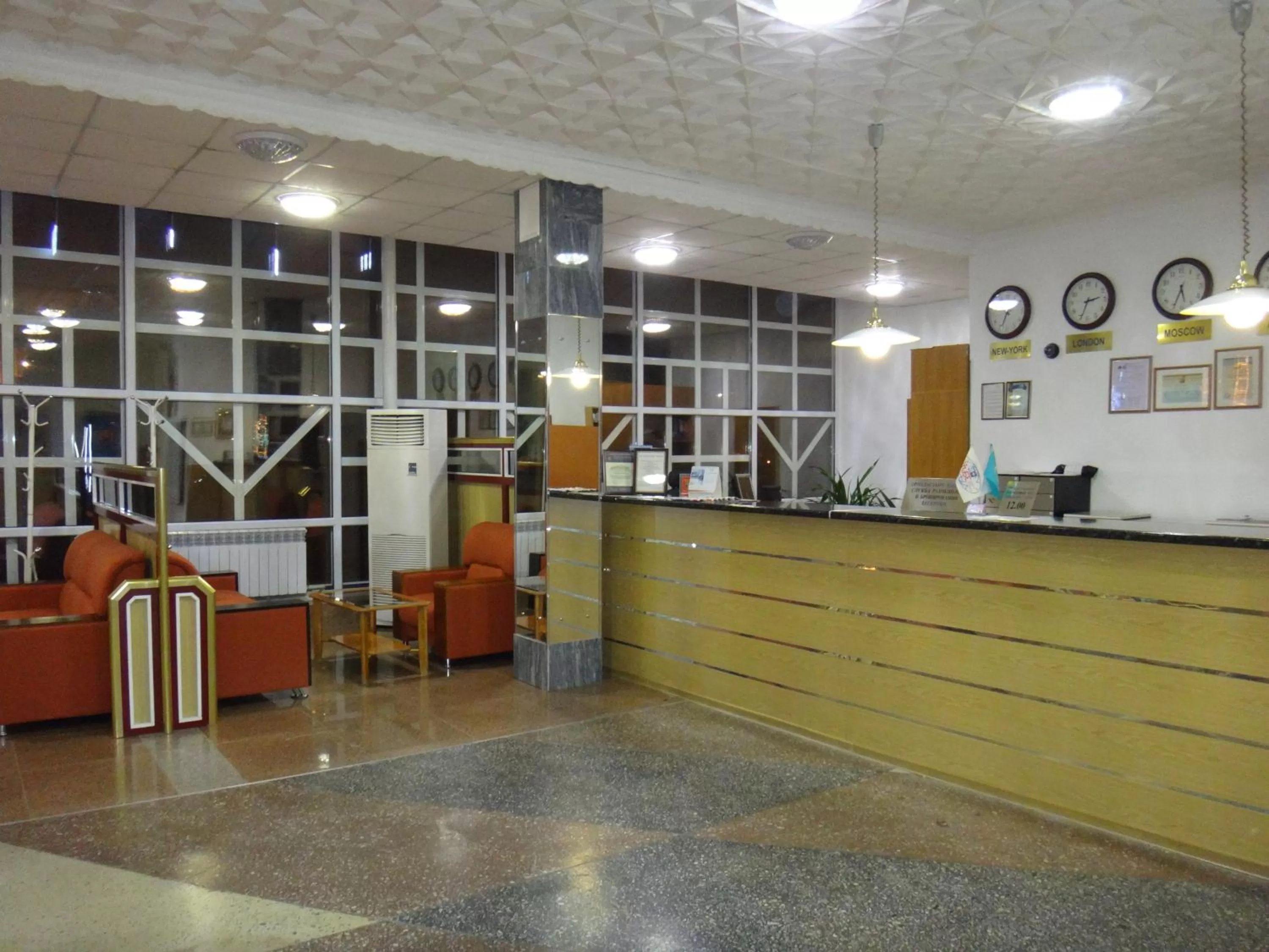 Facade/entrance, Lobby/Reception in Aktobe Hotel