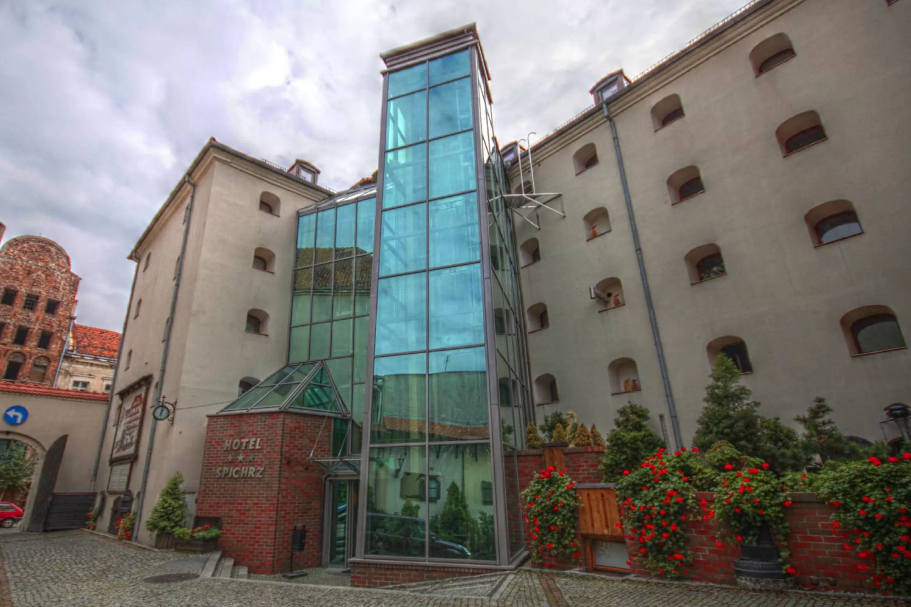 Facade/entrance in Hotel Spichrz