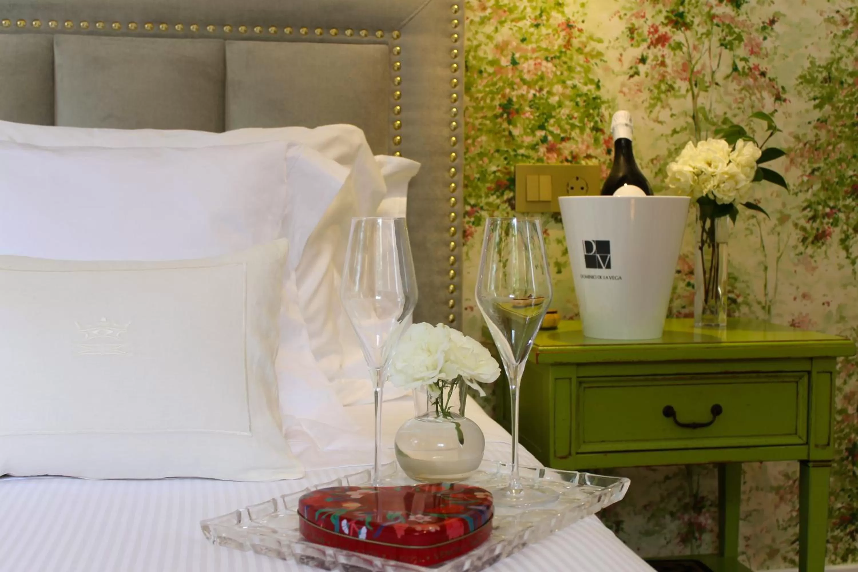 Decorative detail, Bed in HOTEL BOUTIQUE VILLA DEL MARQUÉS