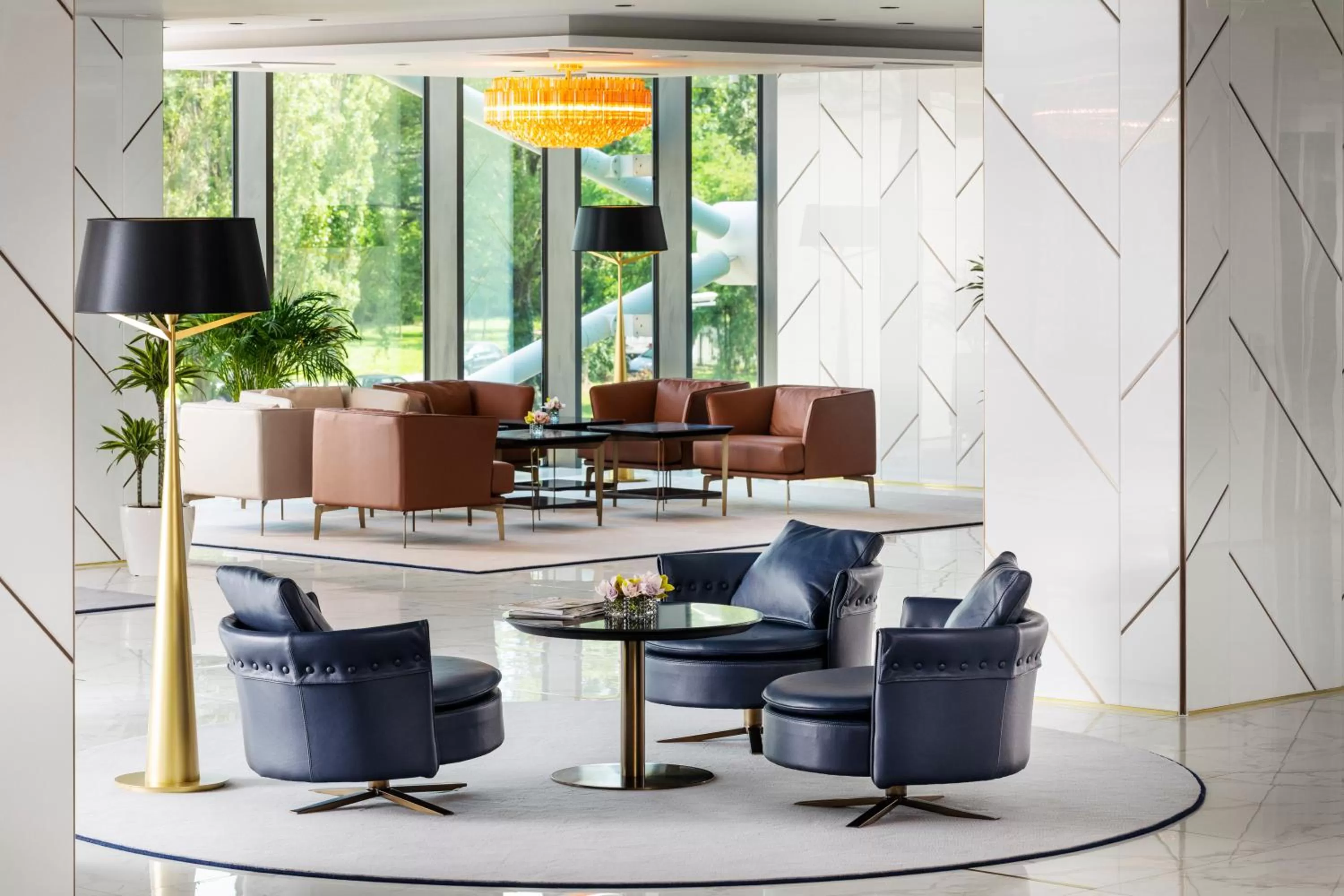 Lobby or reception in Grand Hotel Millennium Sofia