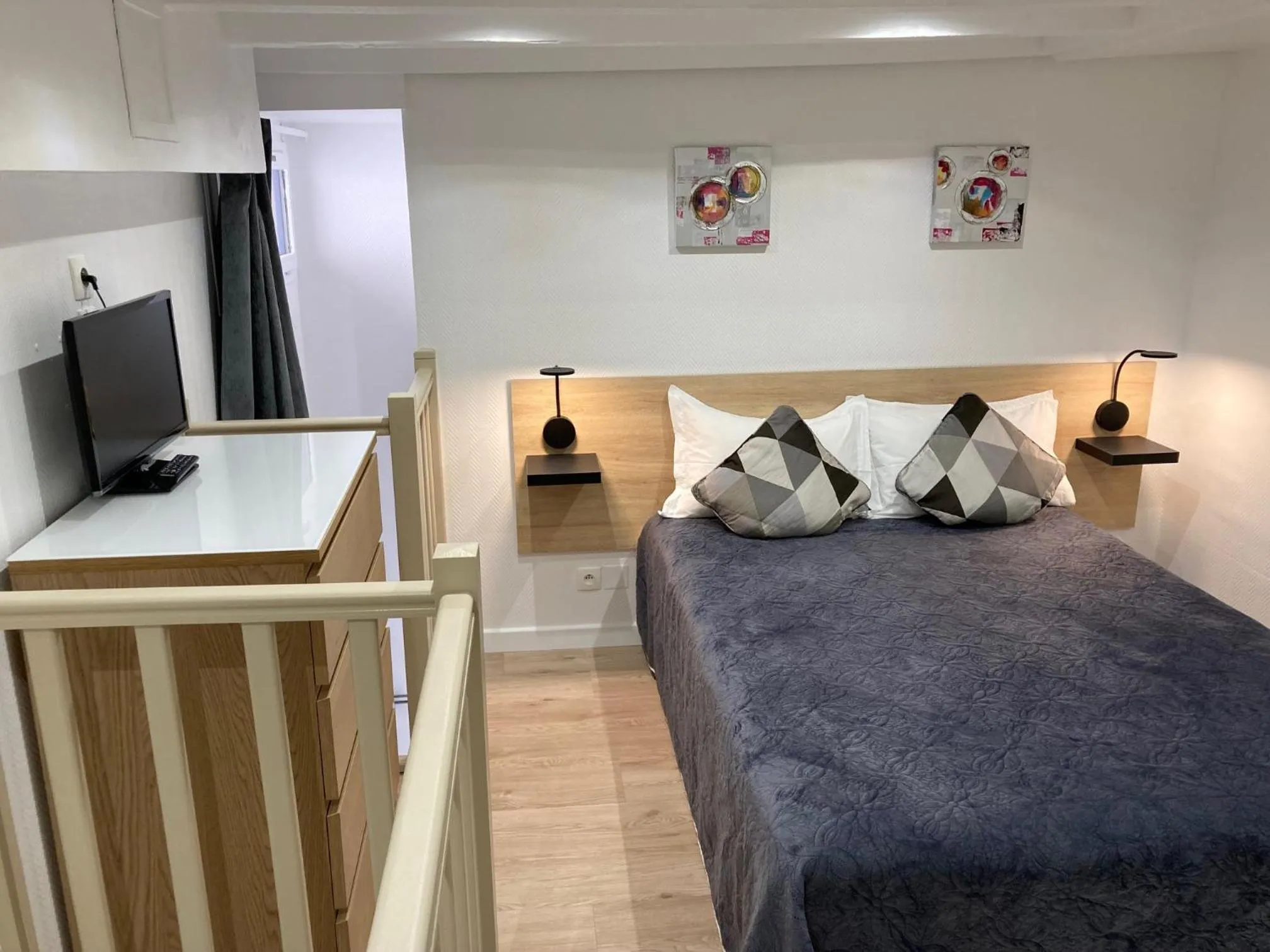 Bed in Hotel De L'Horloge