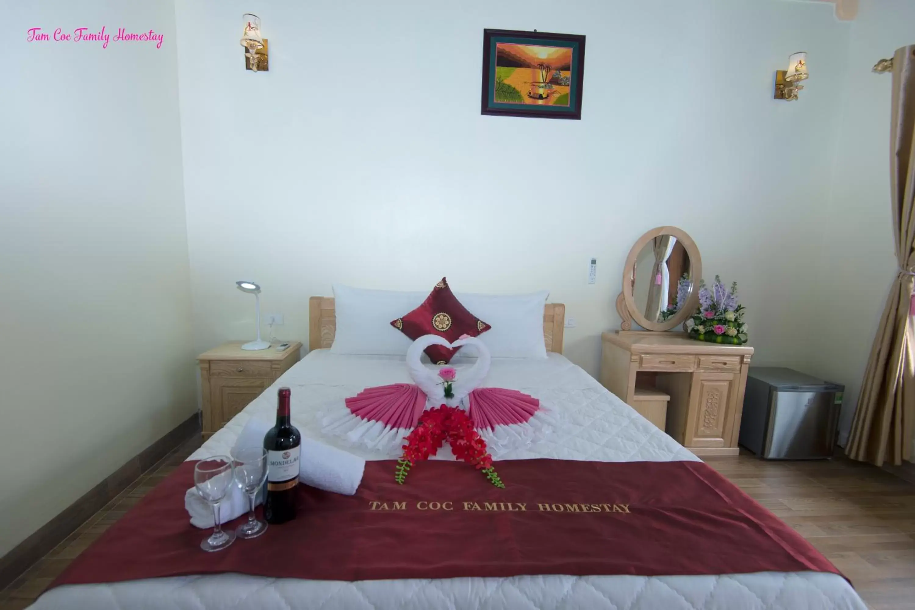 Twin Room with Balcony in Tam Coc Family Homestay Twin Room with Balcony in Tam Coc Family Homestay