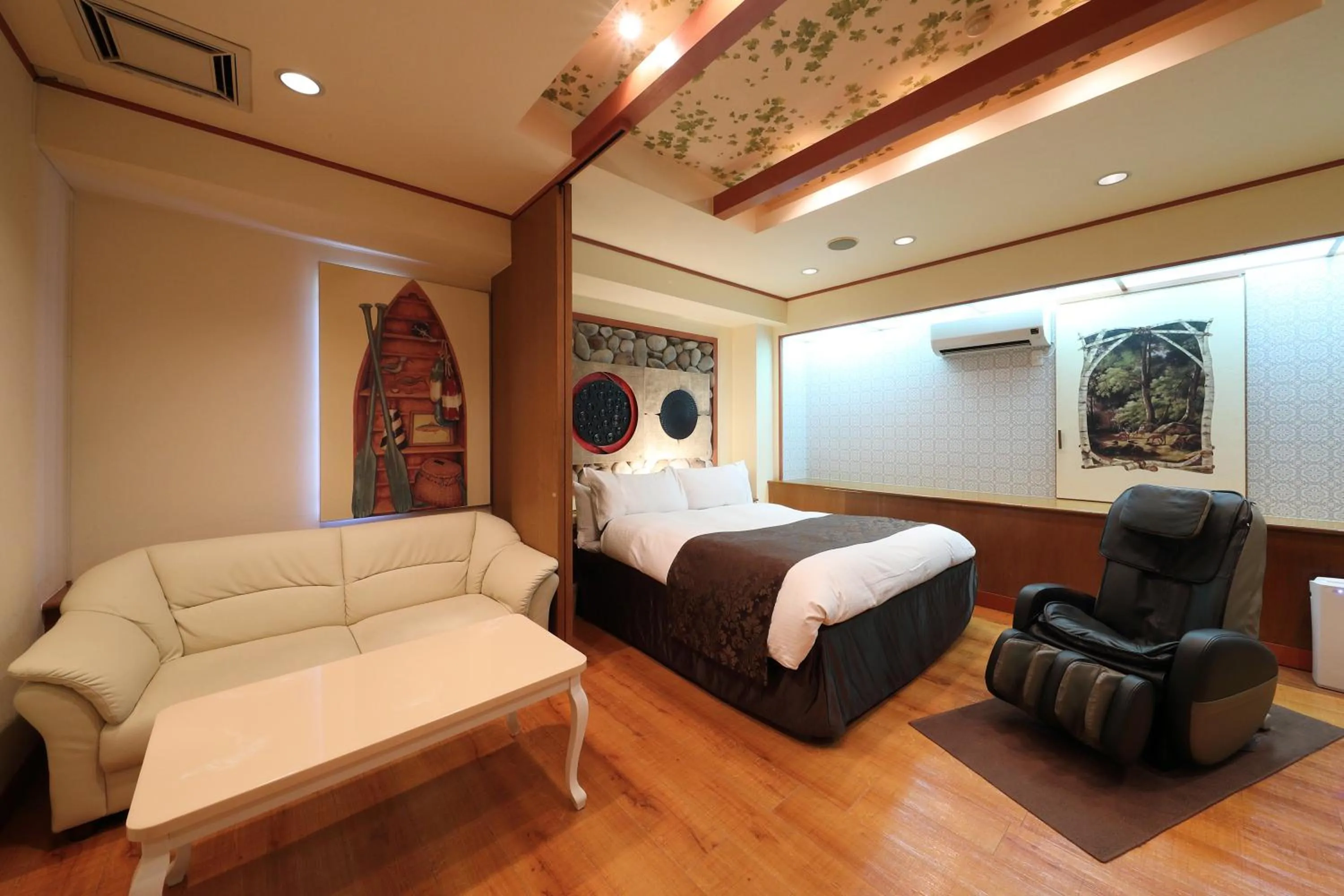 Photo of the whole room, Bed in Hotel Fine Garden Okayama II
