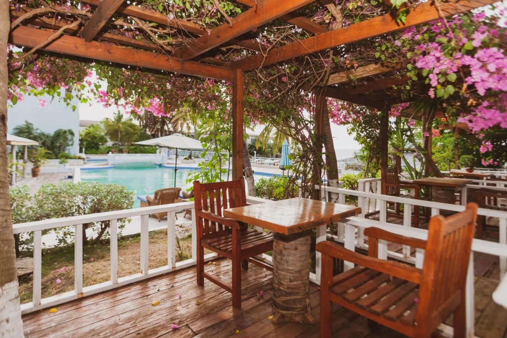 Patio in Ocean Point Beach Resort & Spa Adults Only