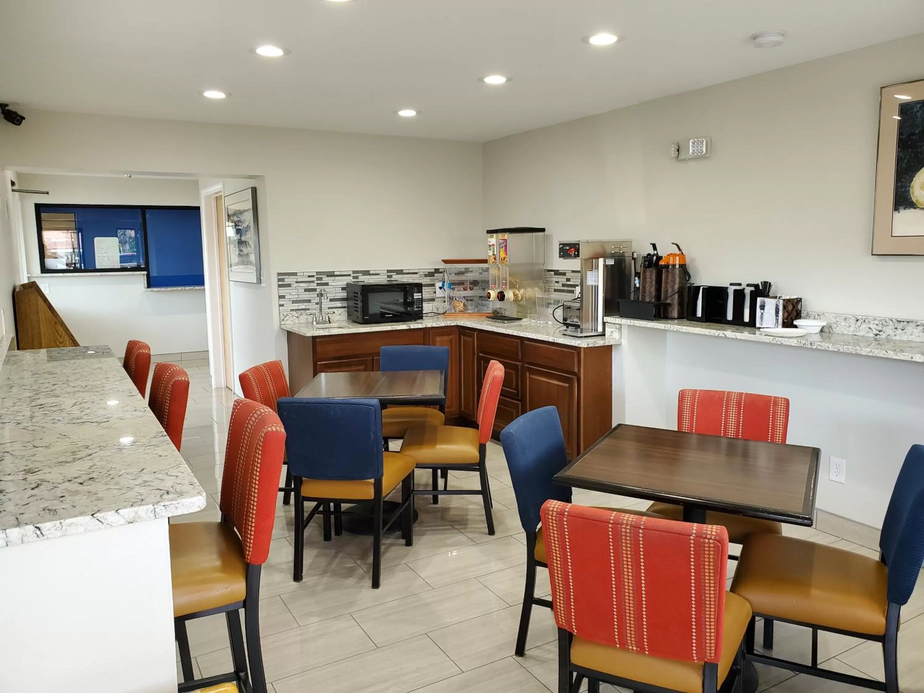 Continental breakfast in Travelodge by Wyndham Albuquerque West