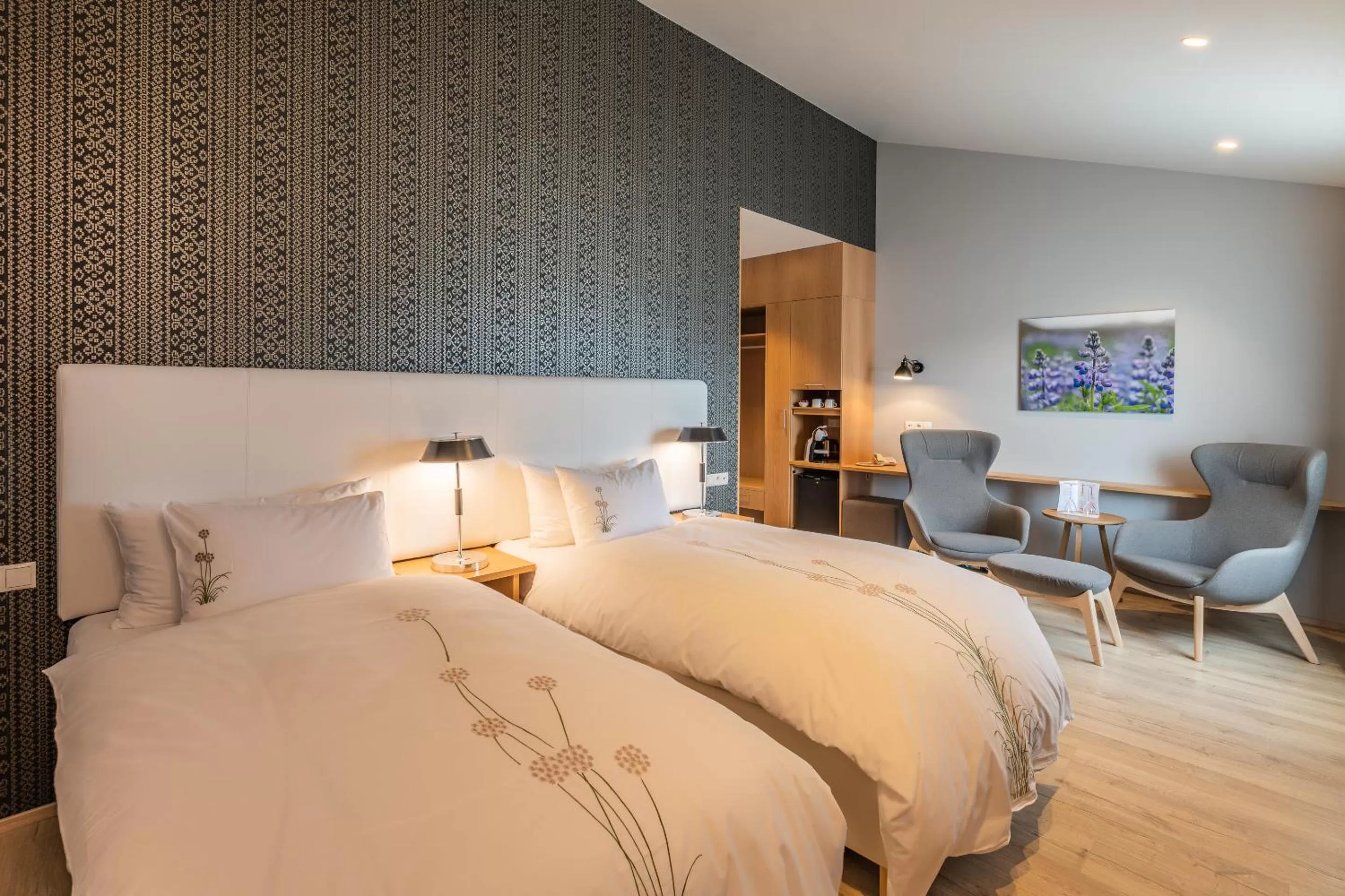 Bed in Northern Light Inn