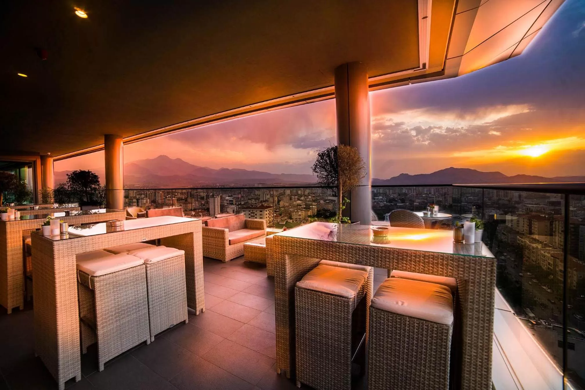 Patio in Radisson Blu Hotel, Kayseri