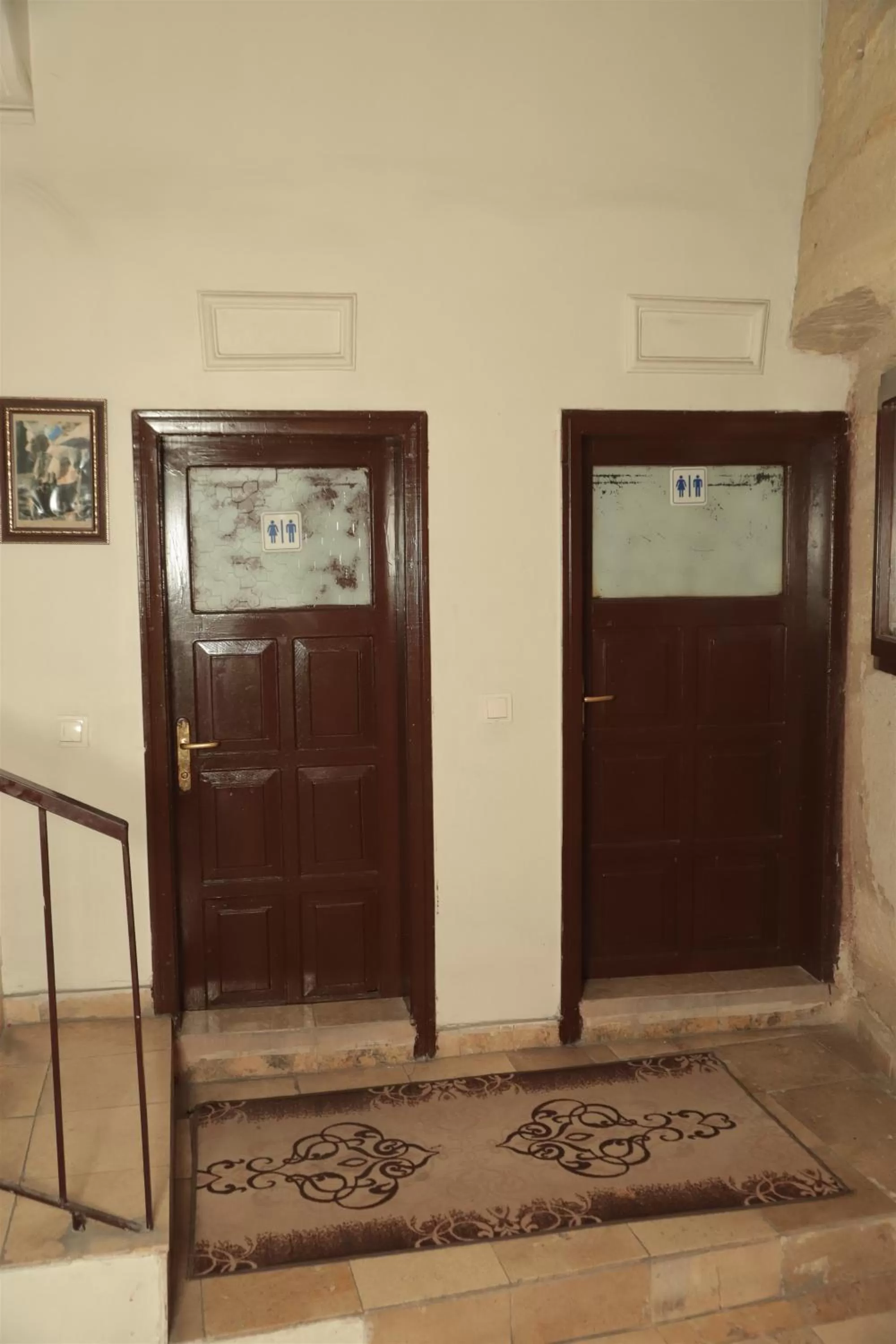 Toilet in Guven Cave Hotel