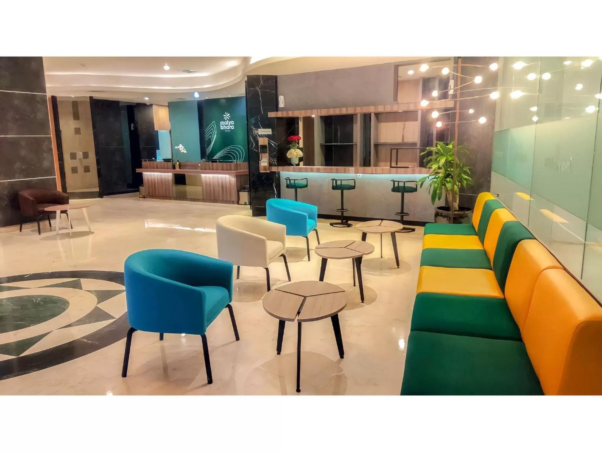 Lobby or reception in Malyabhara Hotel