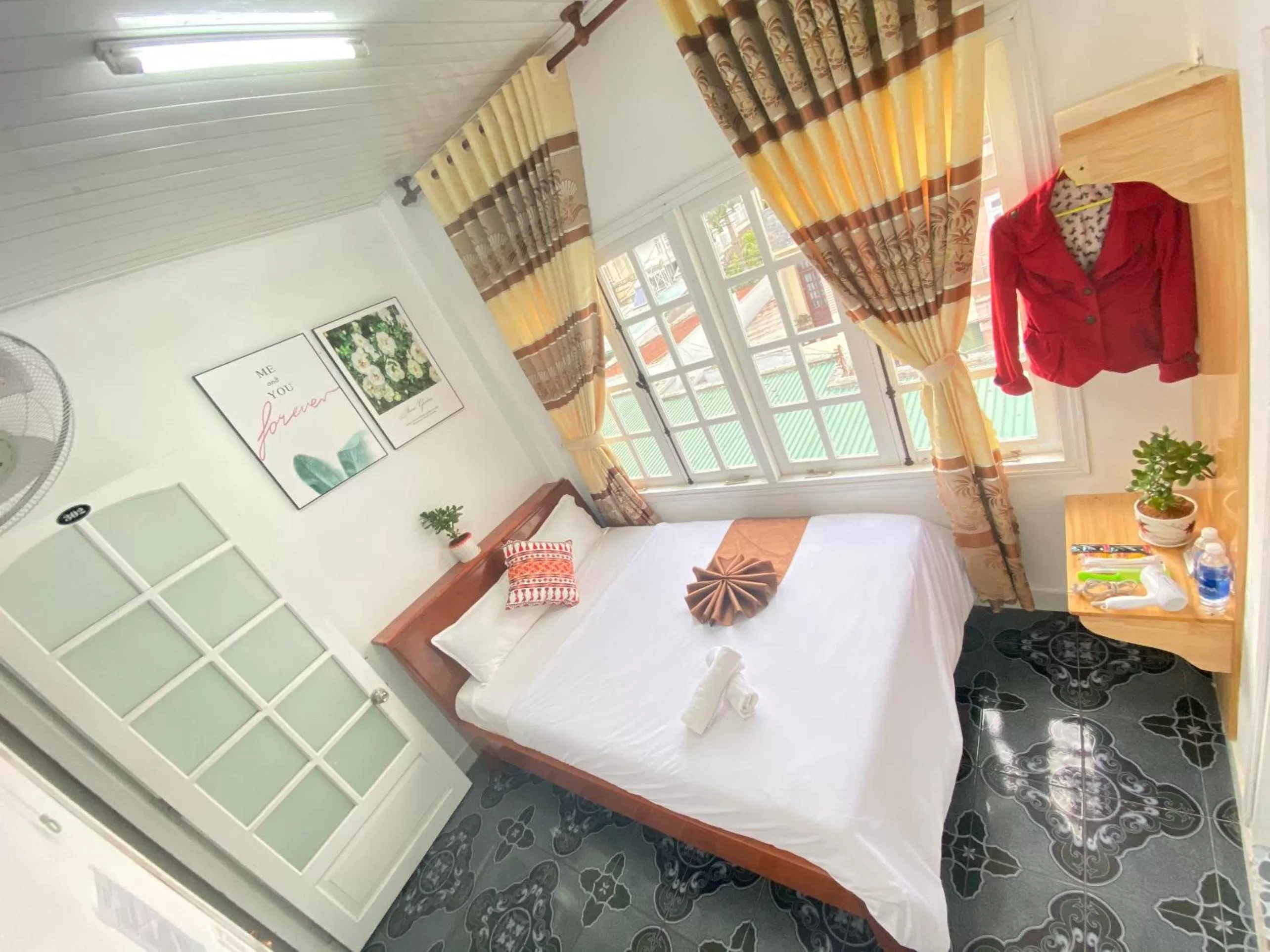 Bed in Tam An Homestay