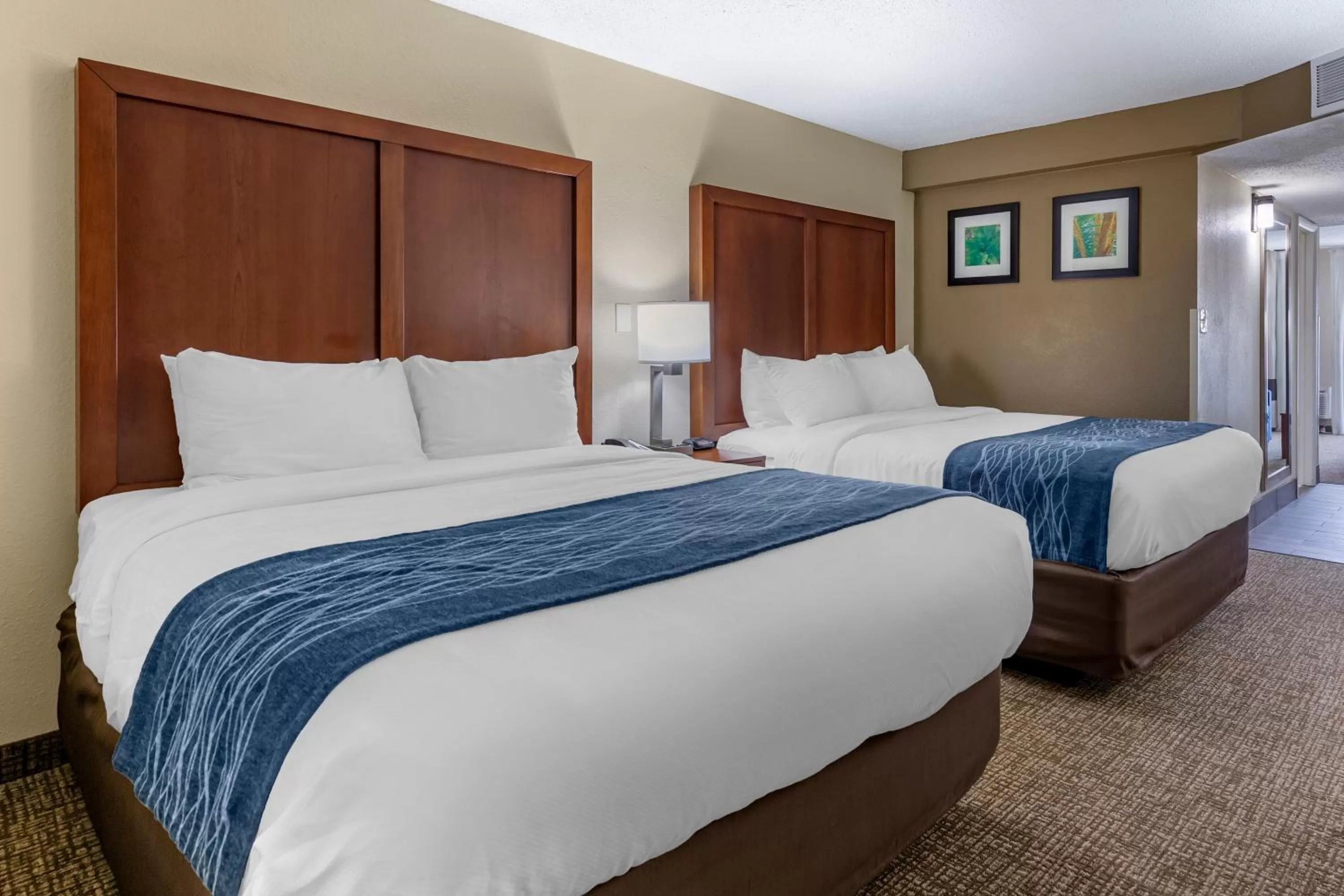 Bedroom, Bed in Comfort Inn & Suites Spring Lake - Fayetteville near Fort Bragg